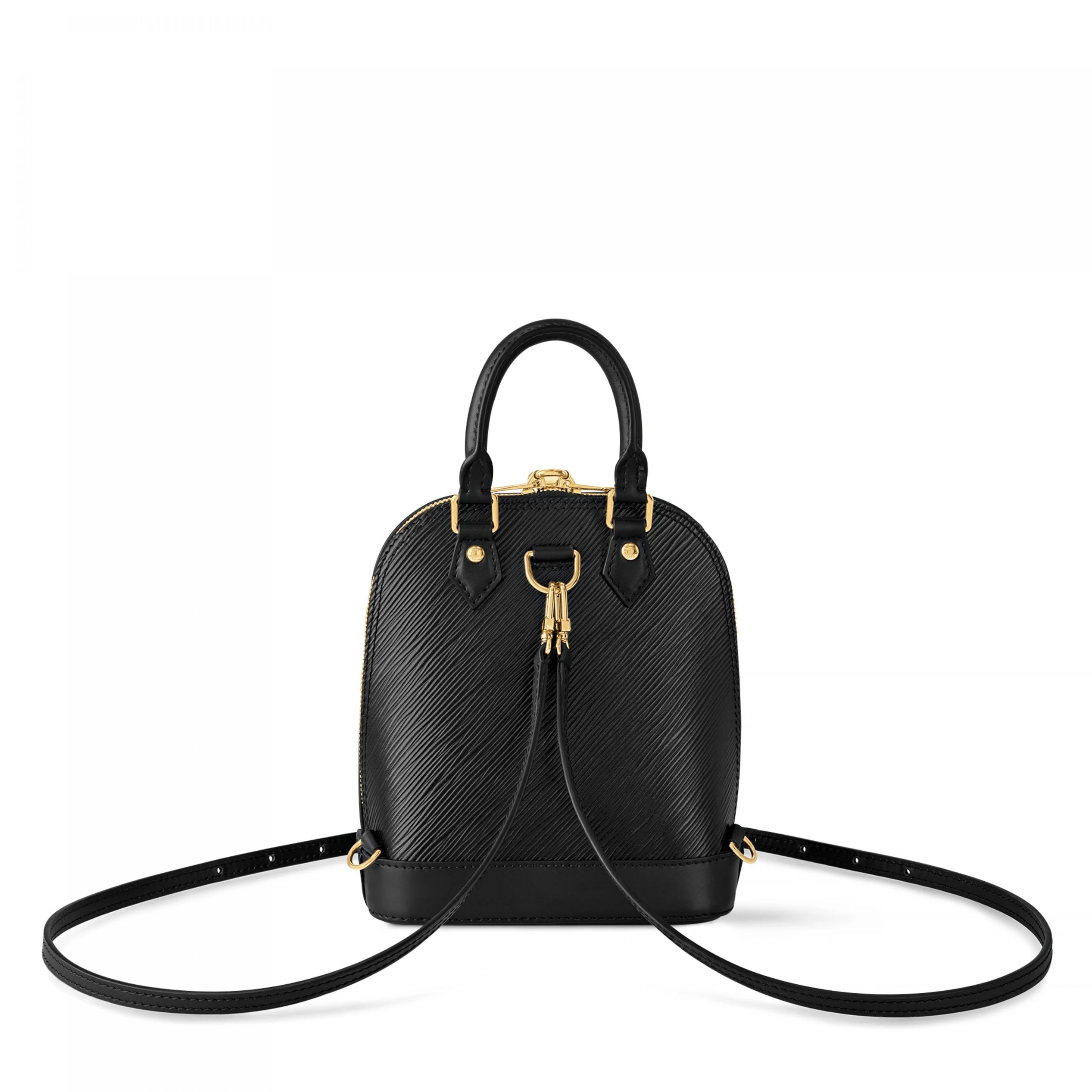 Lv belts replica Louis Vuitton M25103 Alma Backpack Black