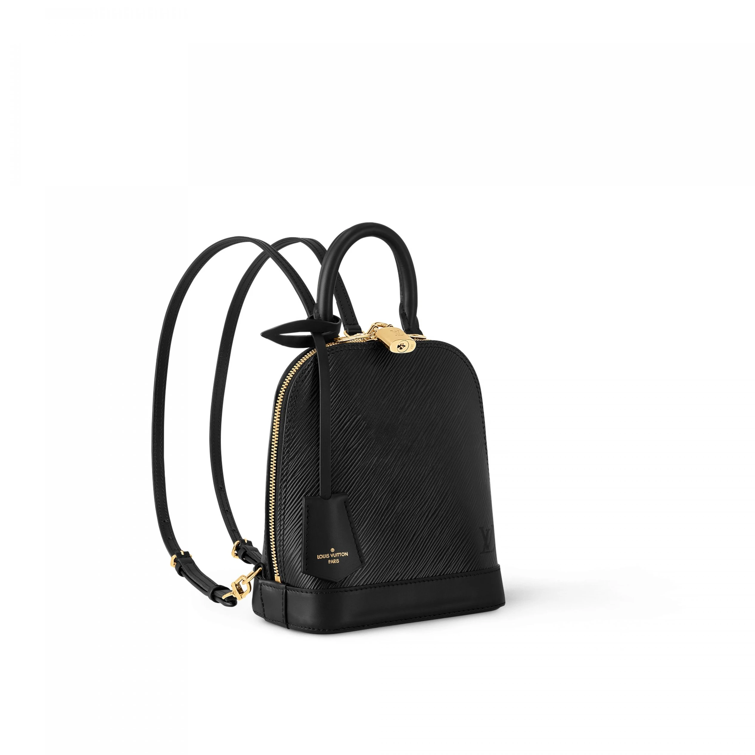 Lv belts replica Louis Vuitton M25103 Alma Backpack Black