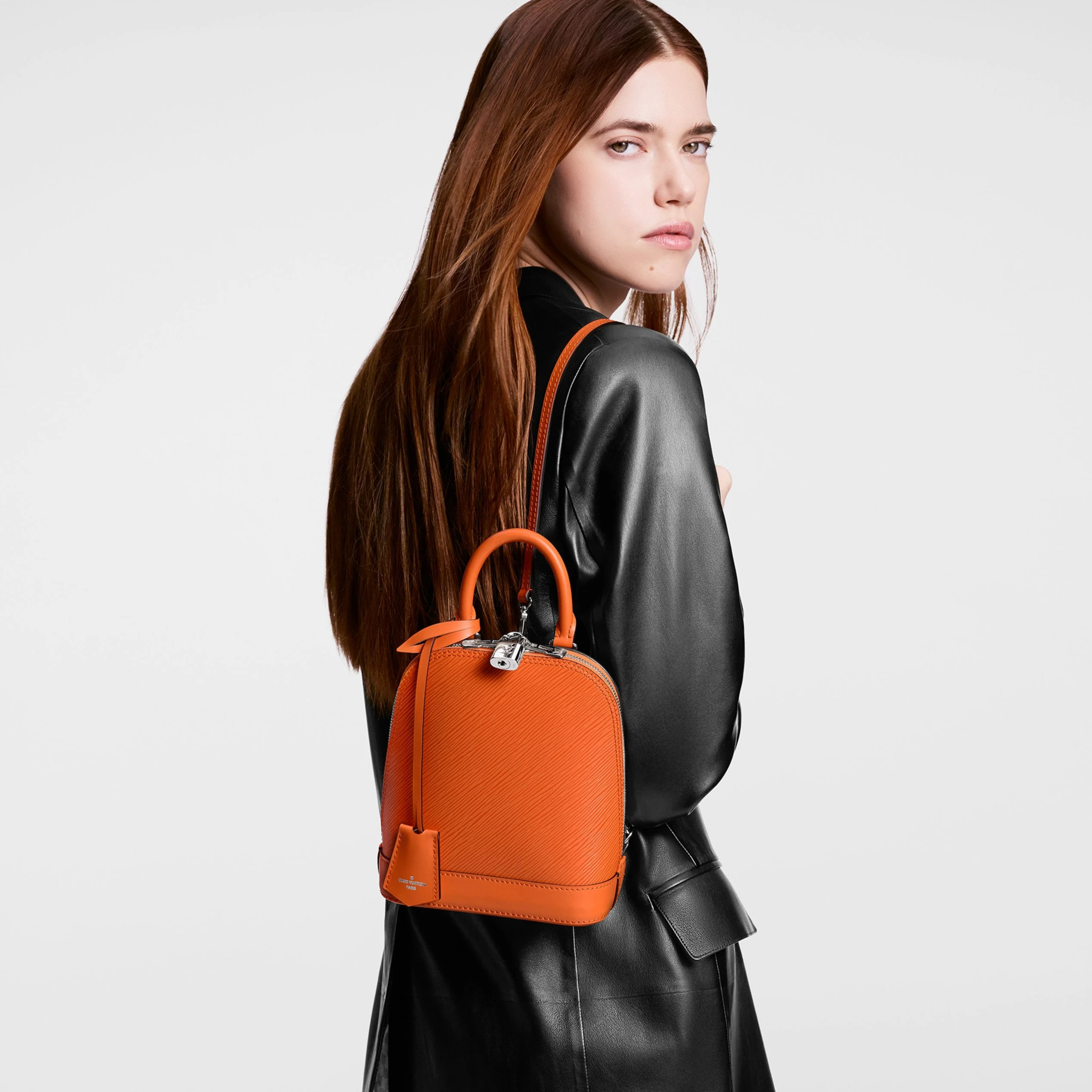 Replica bags Louis Vuitton M25104 Alma Backpack Orange