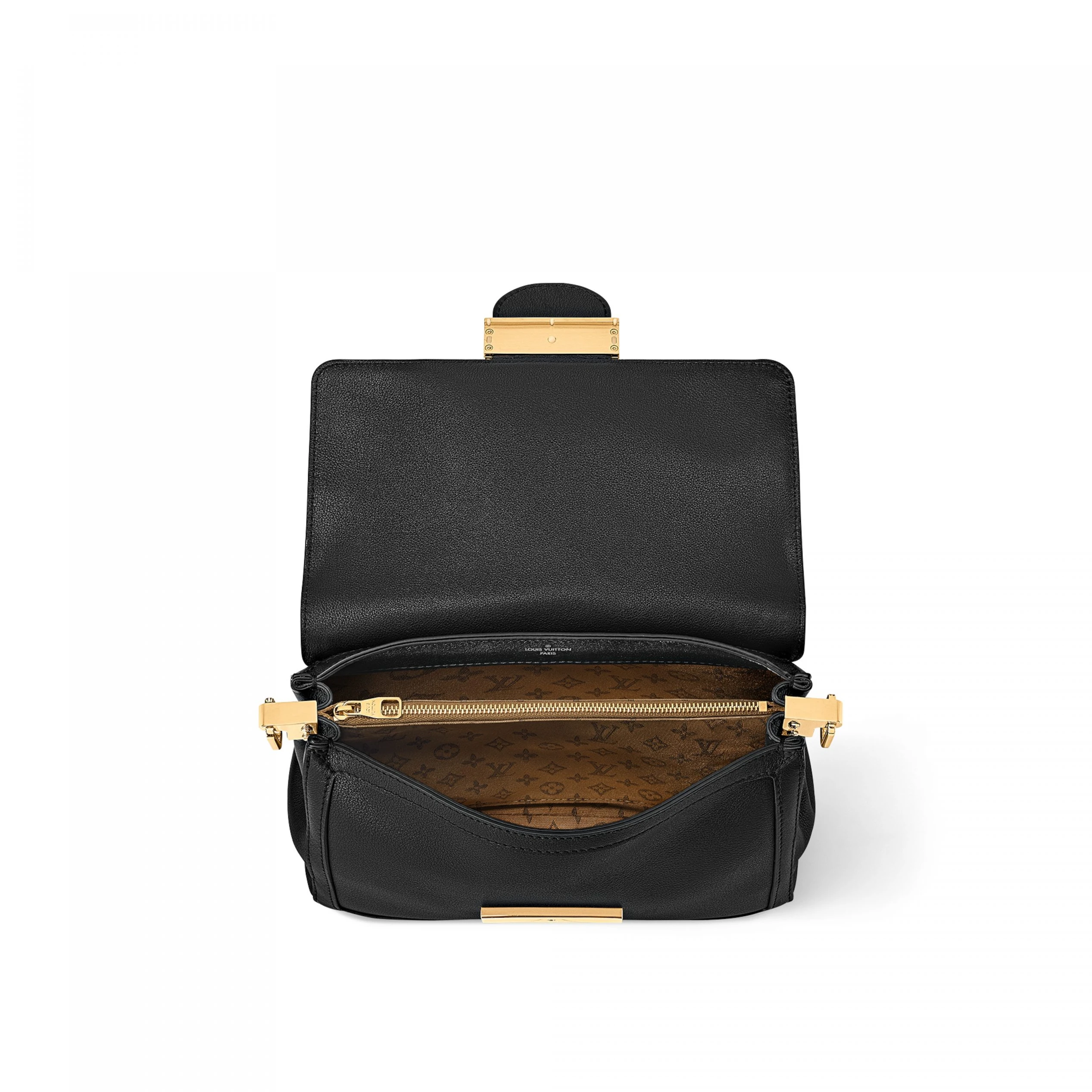 Lv belts replica Louis Vuitton M25209 Dauphine Soft MM Black