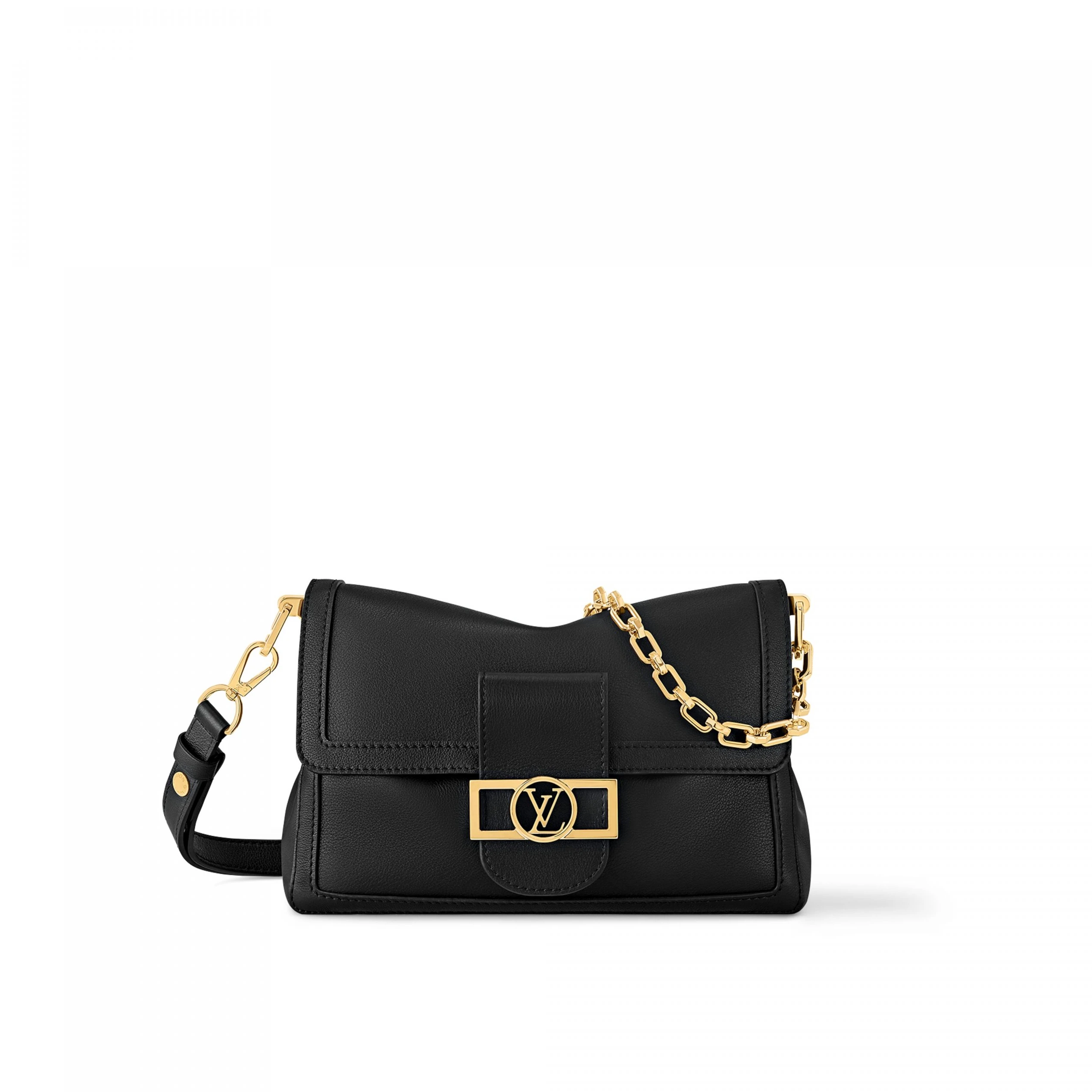 Louis Vuitton M25209 Dauphine Soft MM Black