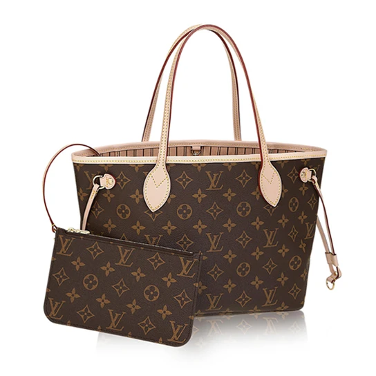 Louis Vuitton M41000 Neverfull PM Shoulder Bag Monogram Canvas