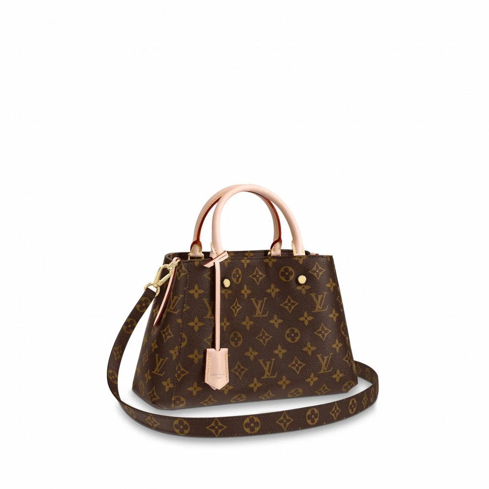 Replica bags Louis Vuitton M41055 Montaigne BB Tote Bag Monogram Canvas