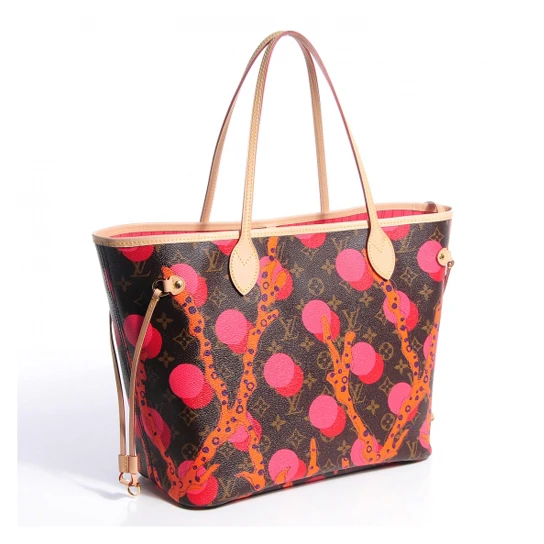 Replica bags lv Louis Vuitton M41603 Neverfull MM Ramages Shoulder Bag Monogram Canvas