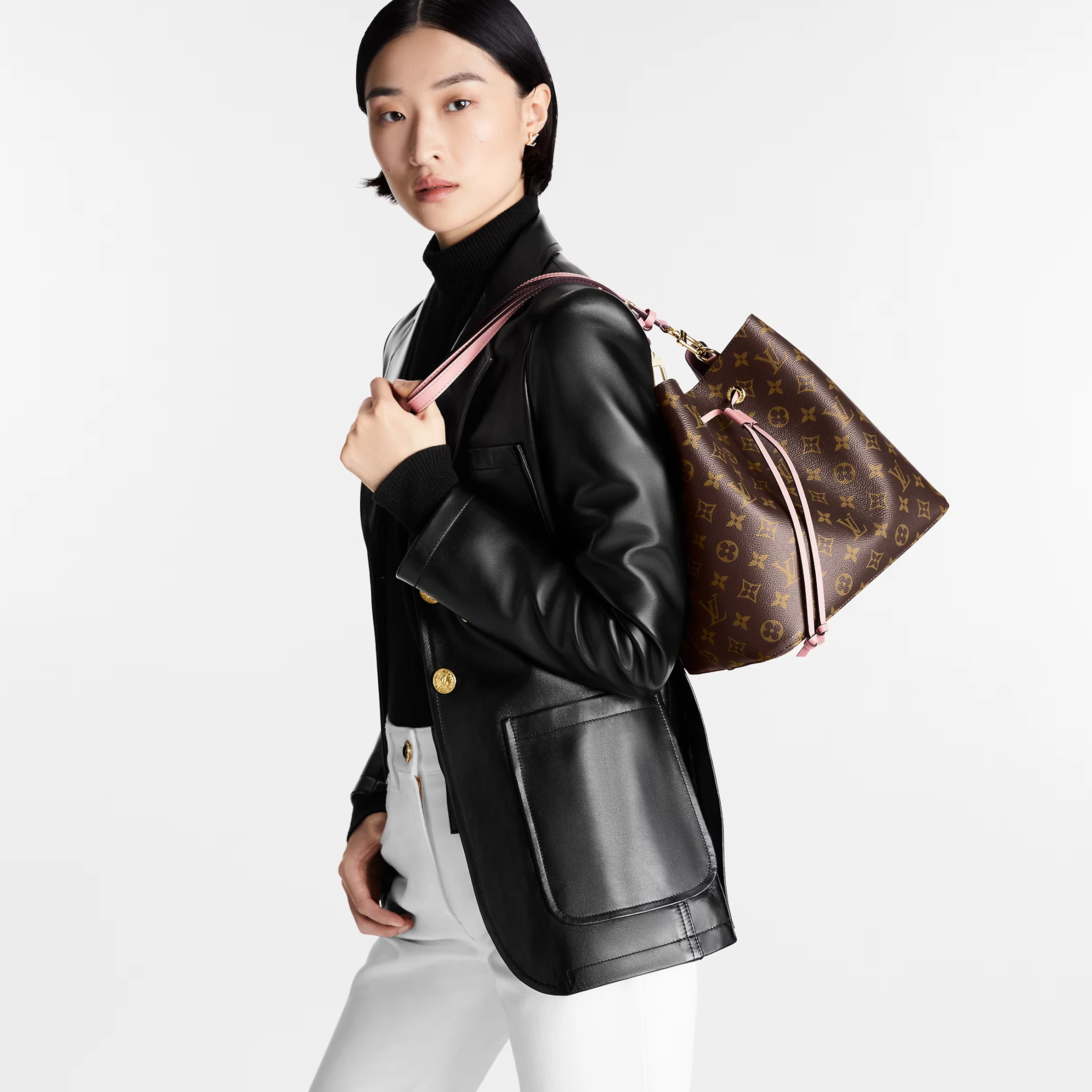 Mythick Louis Vuitton M44022 Rose Poudré Pink NéoNoé