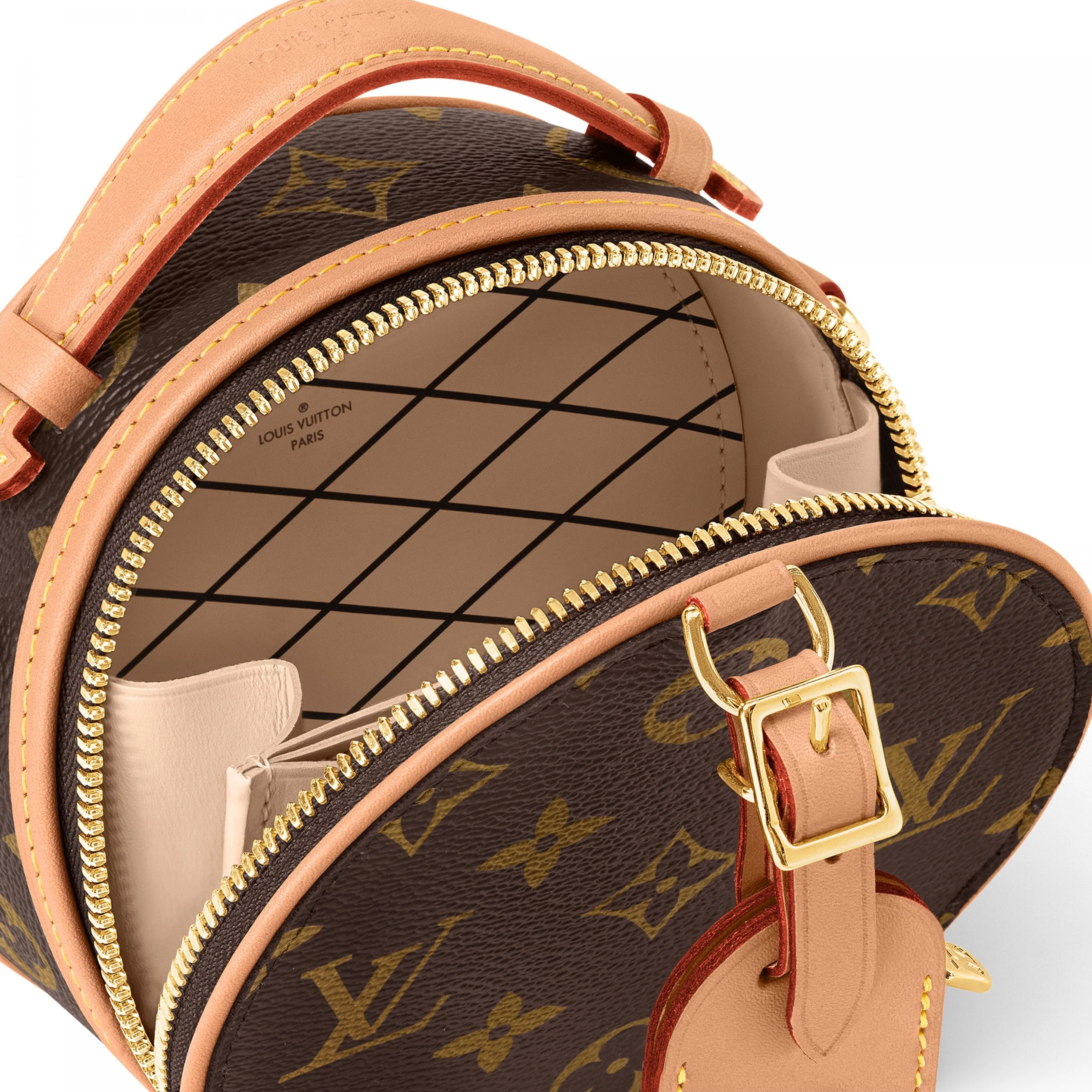 Lv belts replica Louis Vuitton M44699 Mini Boite Chapeau Monogram