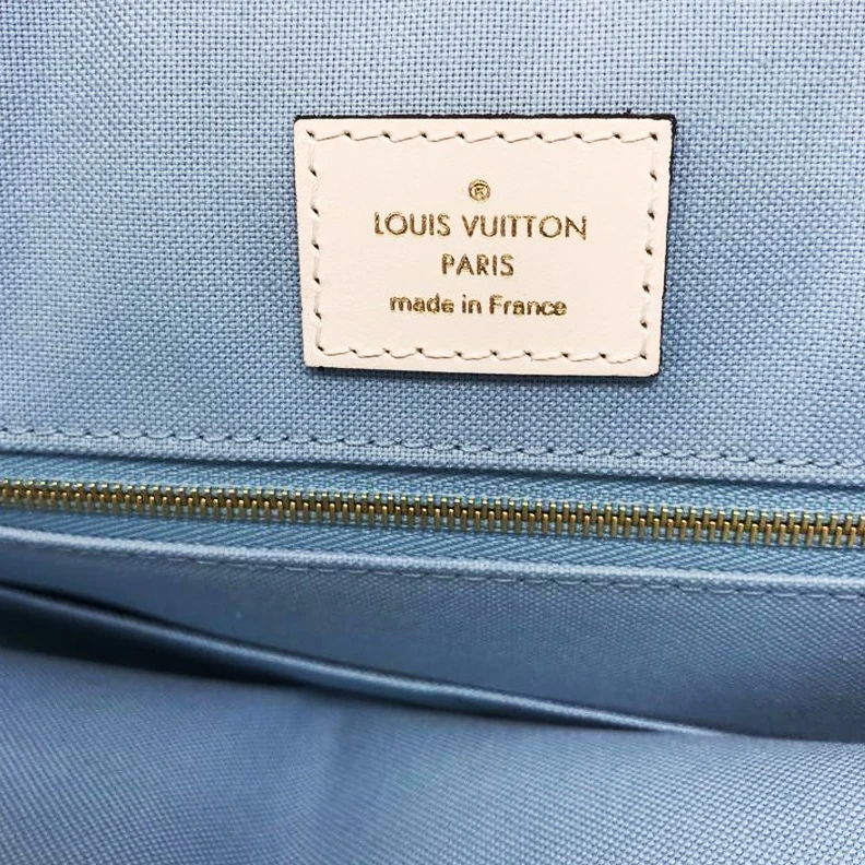 Top lv Louis Vuitton M44720 Monogram Giant Onthego Capri Blue Coated Canvas To