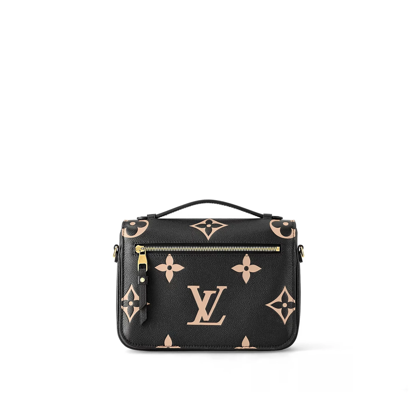 Replica bags Louis Vuitton M45773 Pochette Métis Black Beige