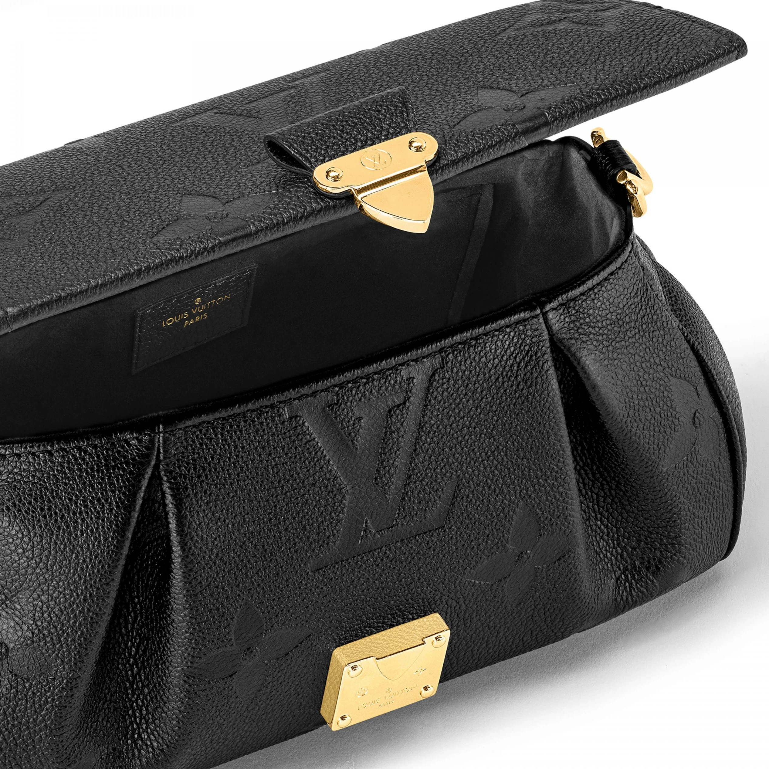 Replica bag Louis Vuitton M45813 Favorite Monogram Empreinte Leather Black
