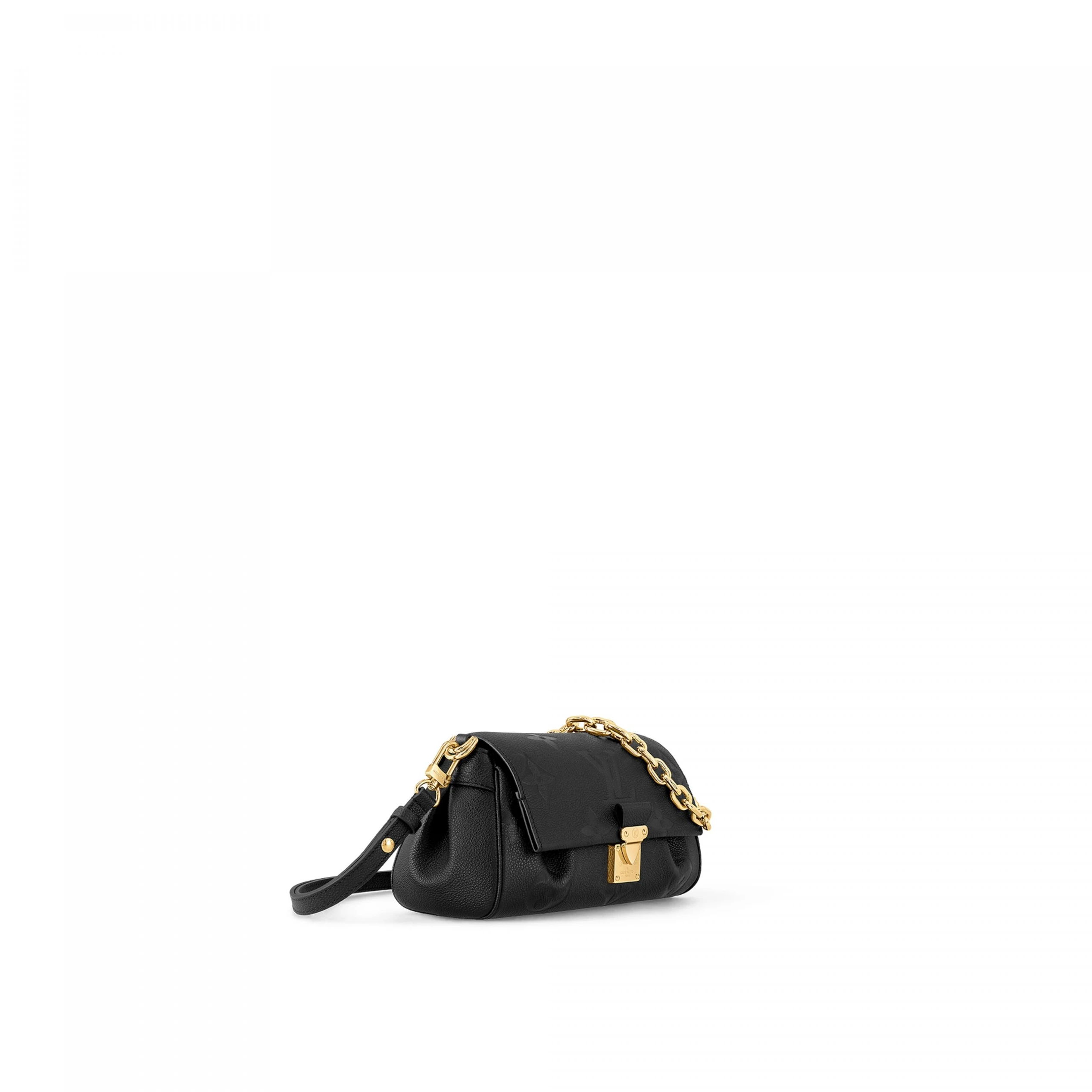 Replica bag Louis Vuitton M45813 Favorite Monogram Empreinte Leather Black