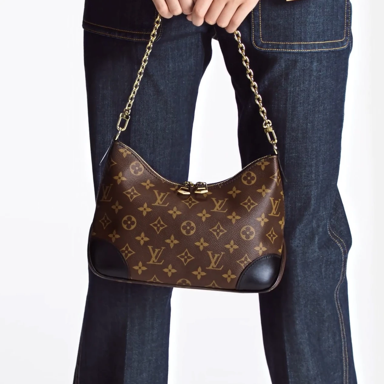 Replica bag Louis Vuitton M45831 Boulogne Black