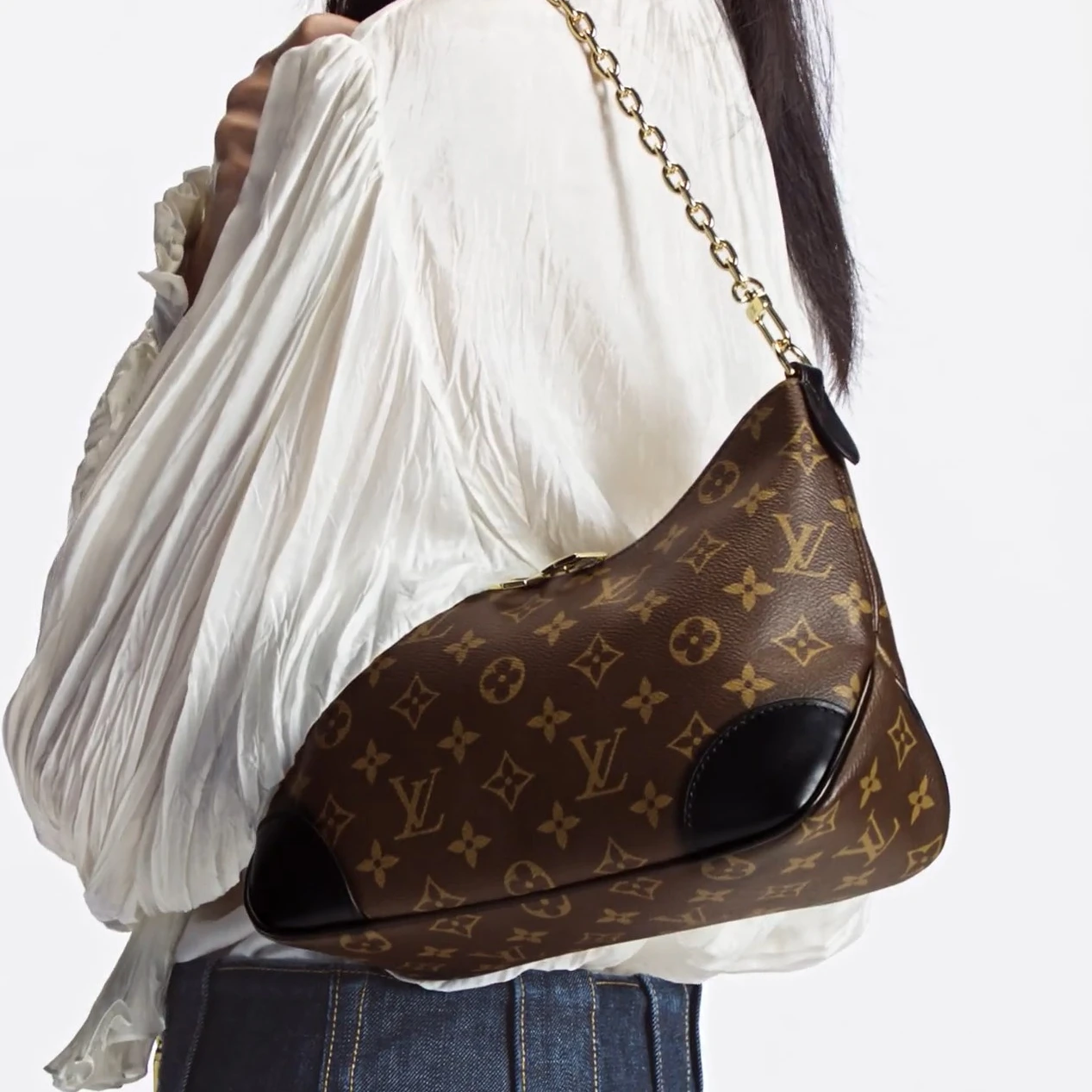 Replica bag Louis Vuitton M45831 Boulogne Black