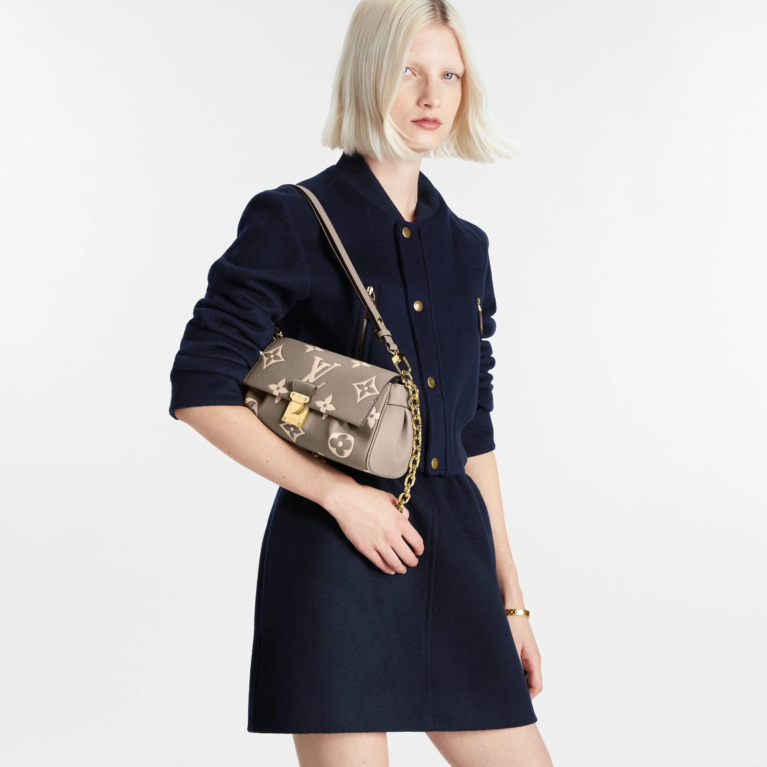Replica bags Louis Vuitton M45836 Favorite Tourterelle   Crème