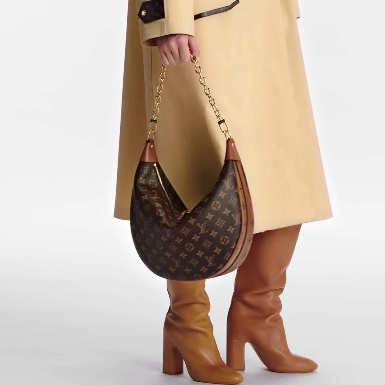 Replica bag Louis Vuitton M46311 Loop Hobo Monogram