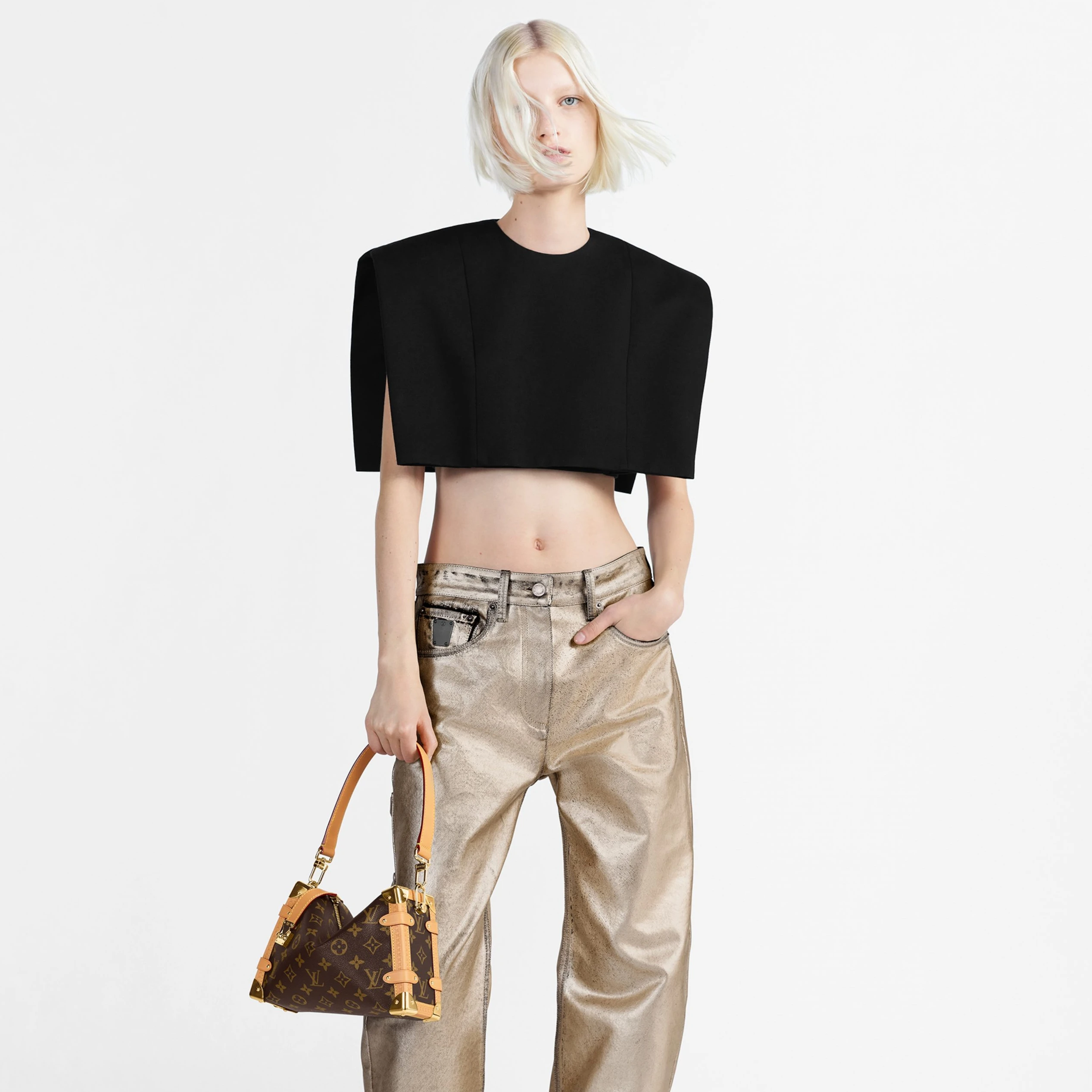 Louis vuitton locations Louis Vuitton M46358 Side Trunk MM Monogram