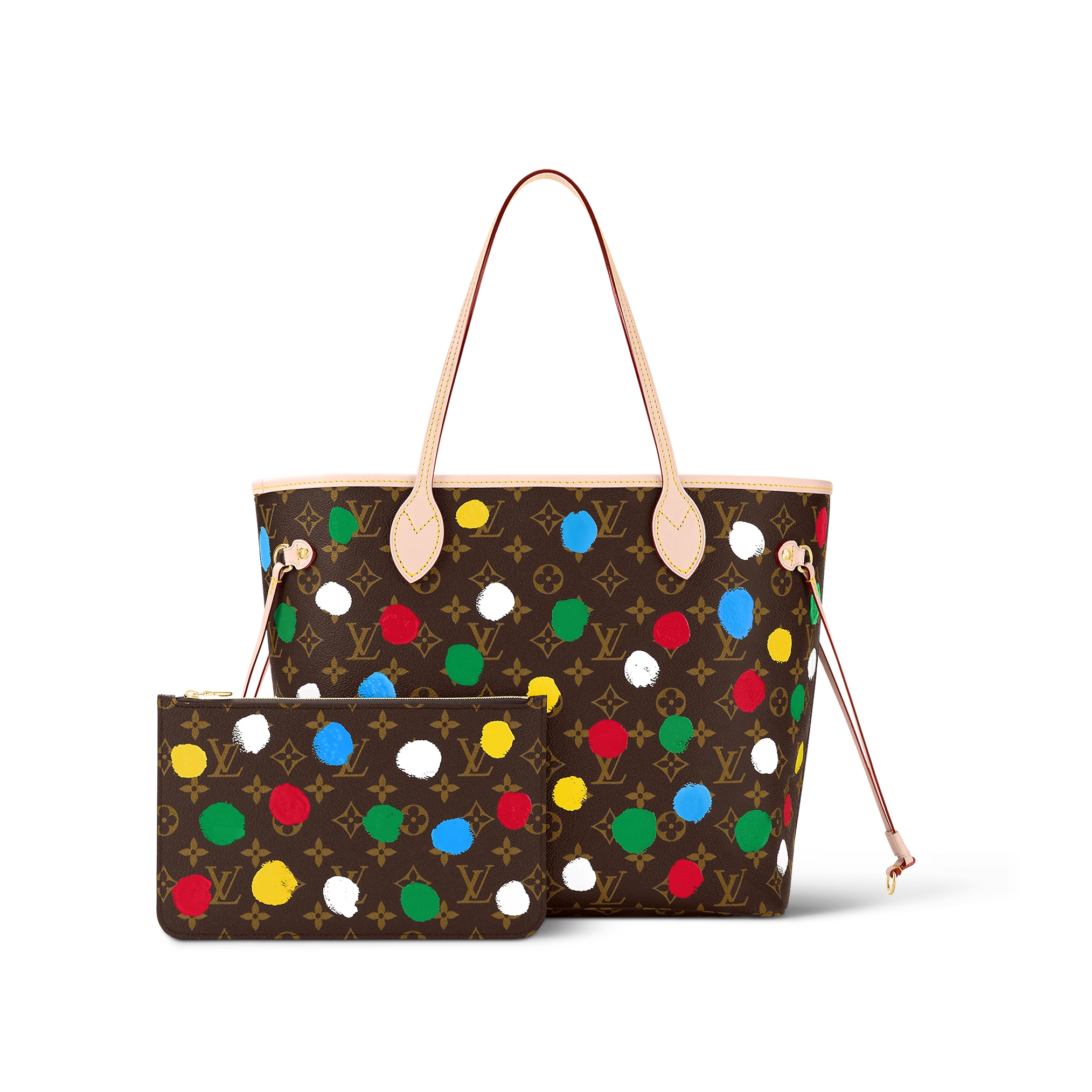 Louis Vuitton M46381 LV x YK Neverfull MM
