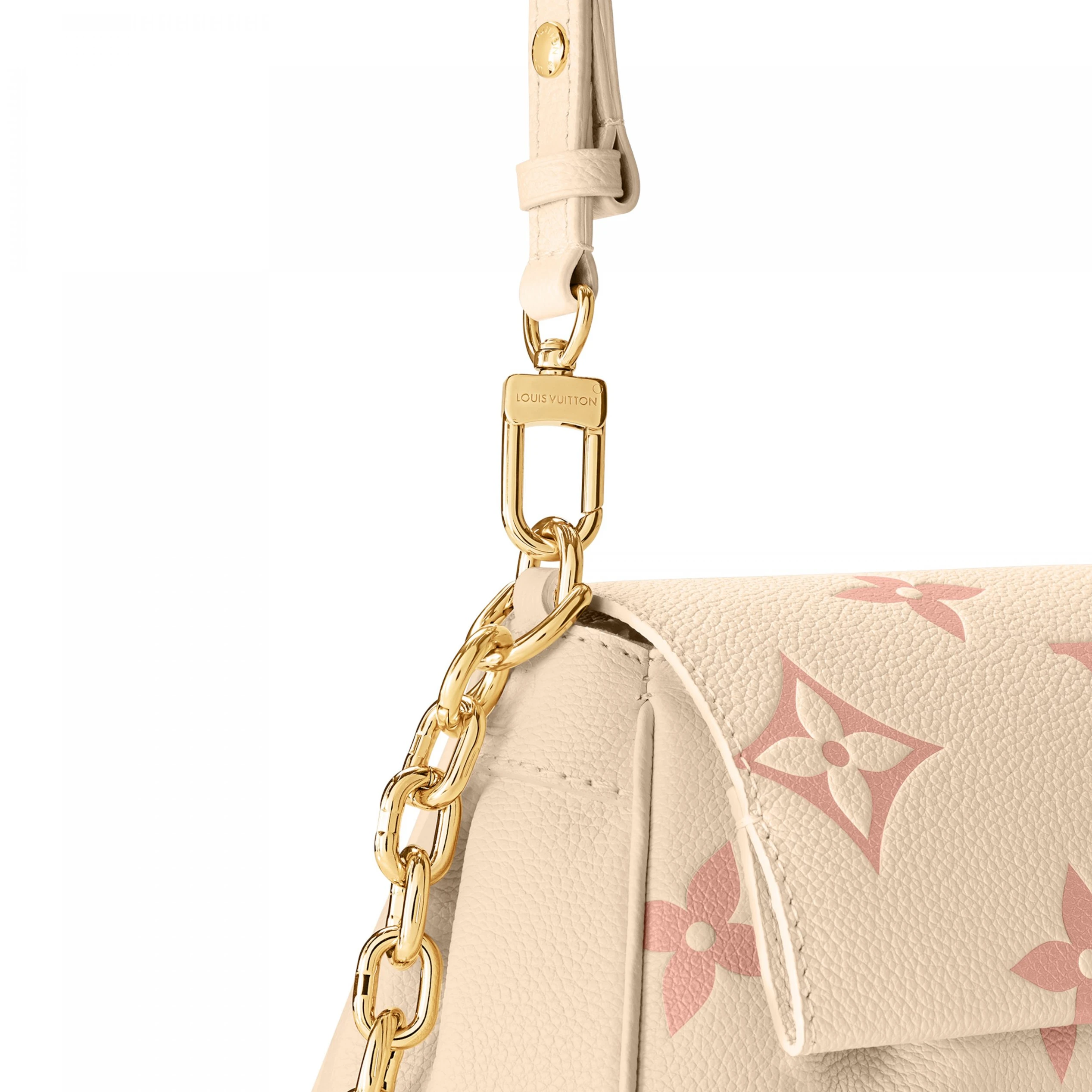 Lv belts replica Louis Vuitton M46393 Favorite Crème   Rose Trianon