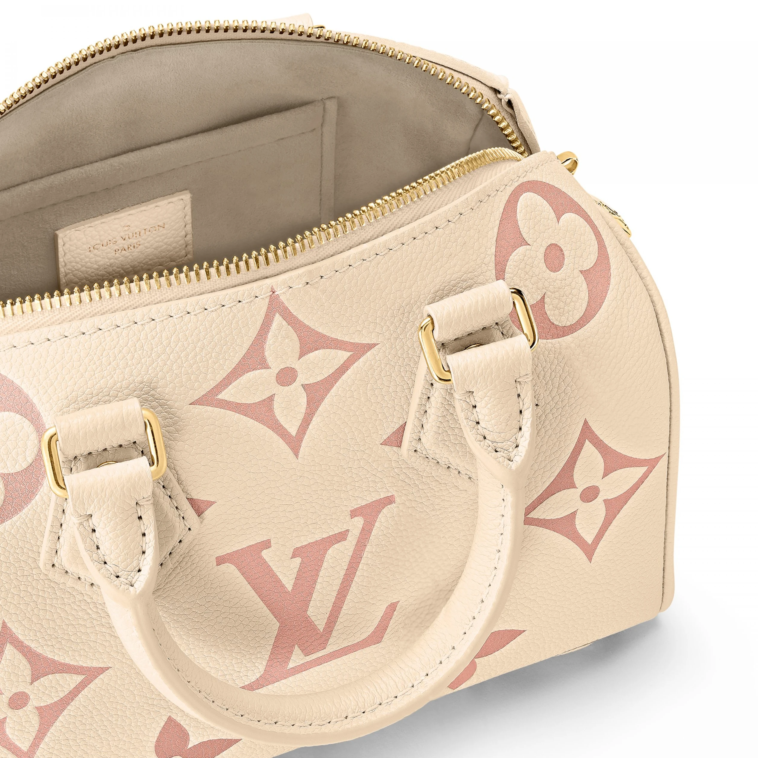 Replica bag Louis Vuitton M46397 Speedy Bandoulière 20 Bicolor Monogram Empreinte Leather