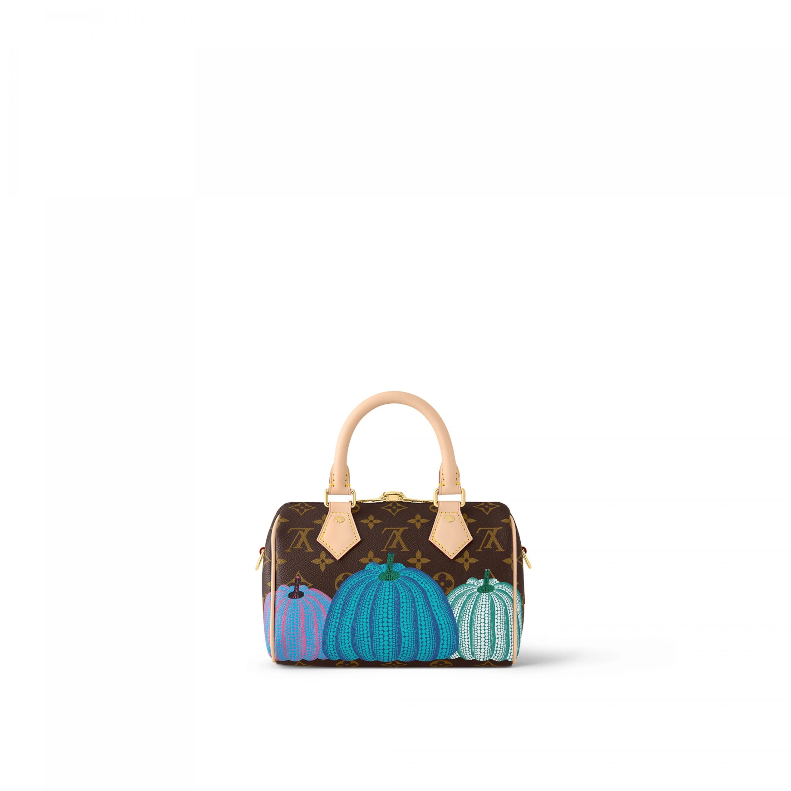 Louis vuitton locations Louis Vuitton M46469 LV x YK Speedy Bandoulière 20 Pumpkin print