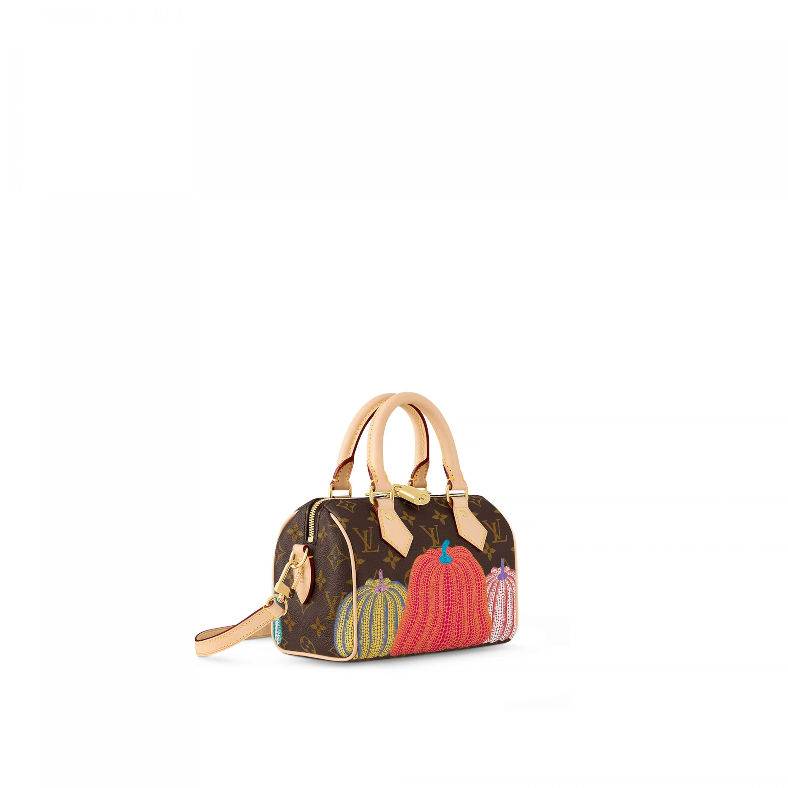 Louis vuitton locations Louis Vuitton M46469 LV x YK Speedy Bandoulière 20 Pumpkin print