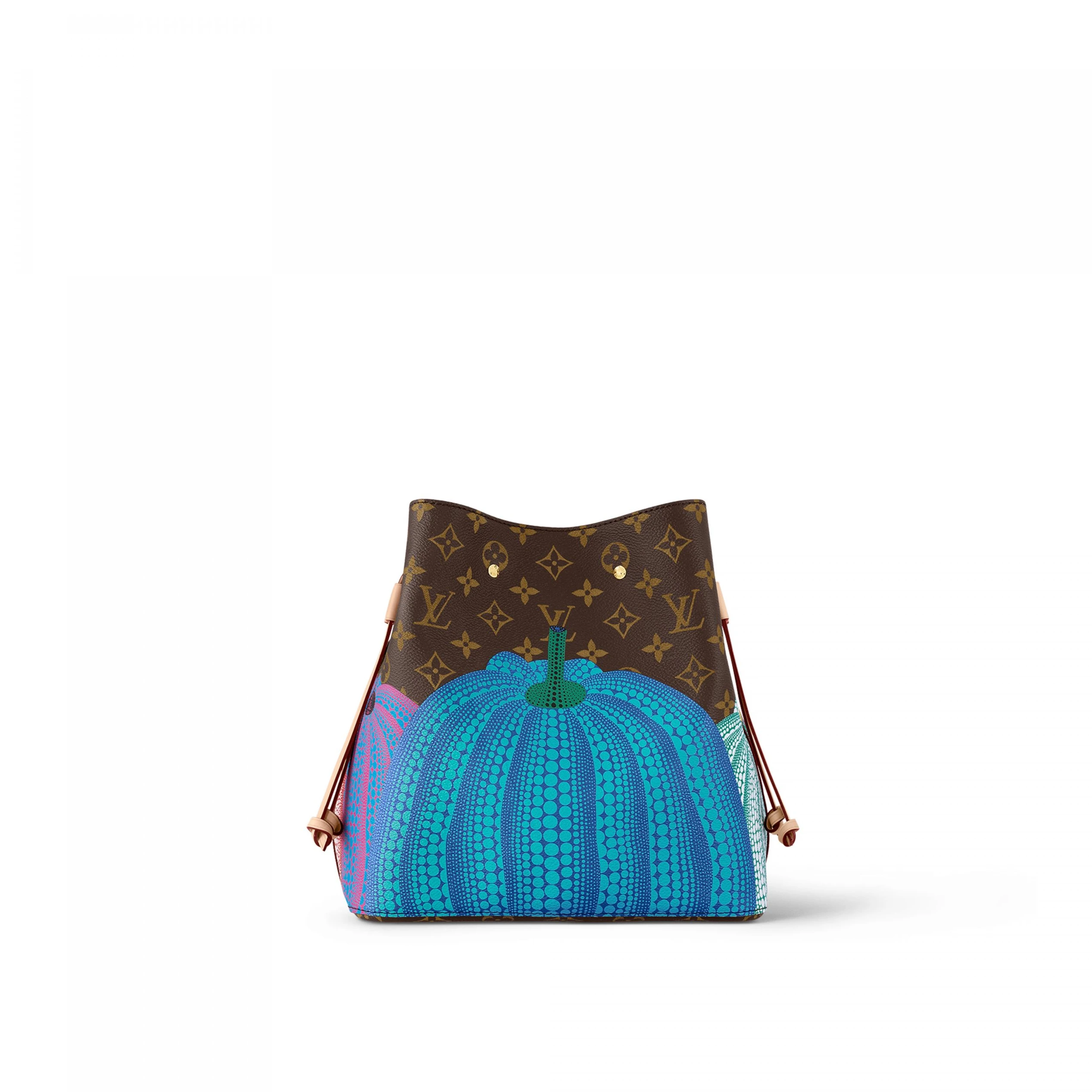 Replica bags Louis Vuitton M46473 LV x YK Pumpkin Prin Néonoé MM