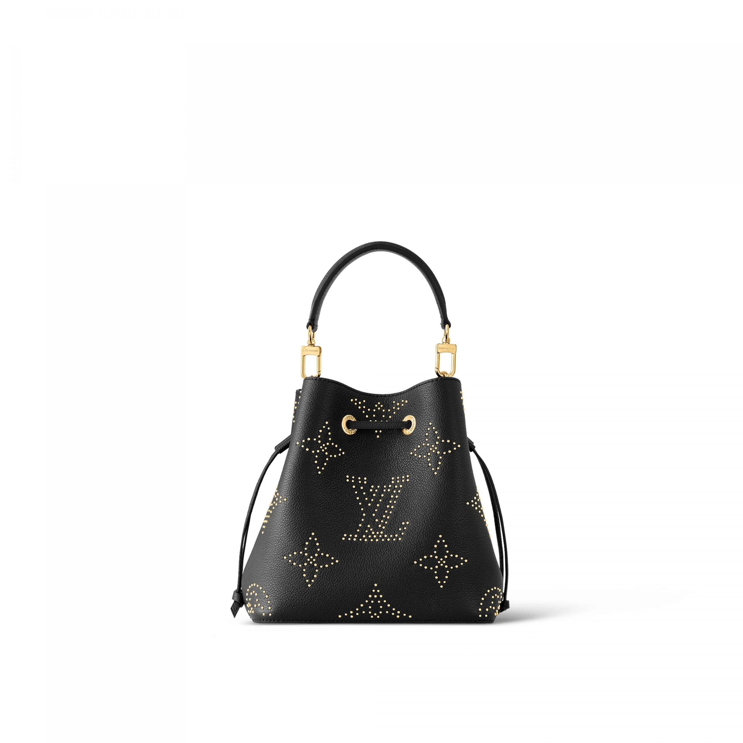 Replica bag Louis Vuitton M46734 Néonoé BB Black Monogram Empreinte Studs