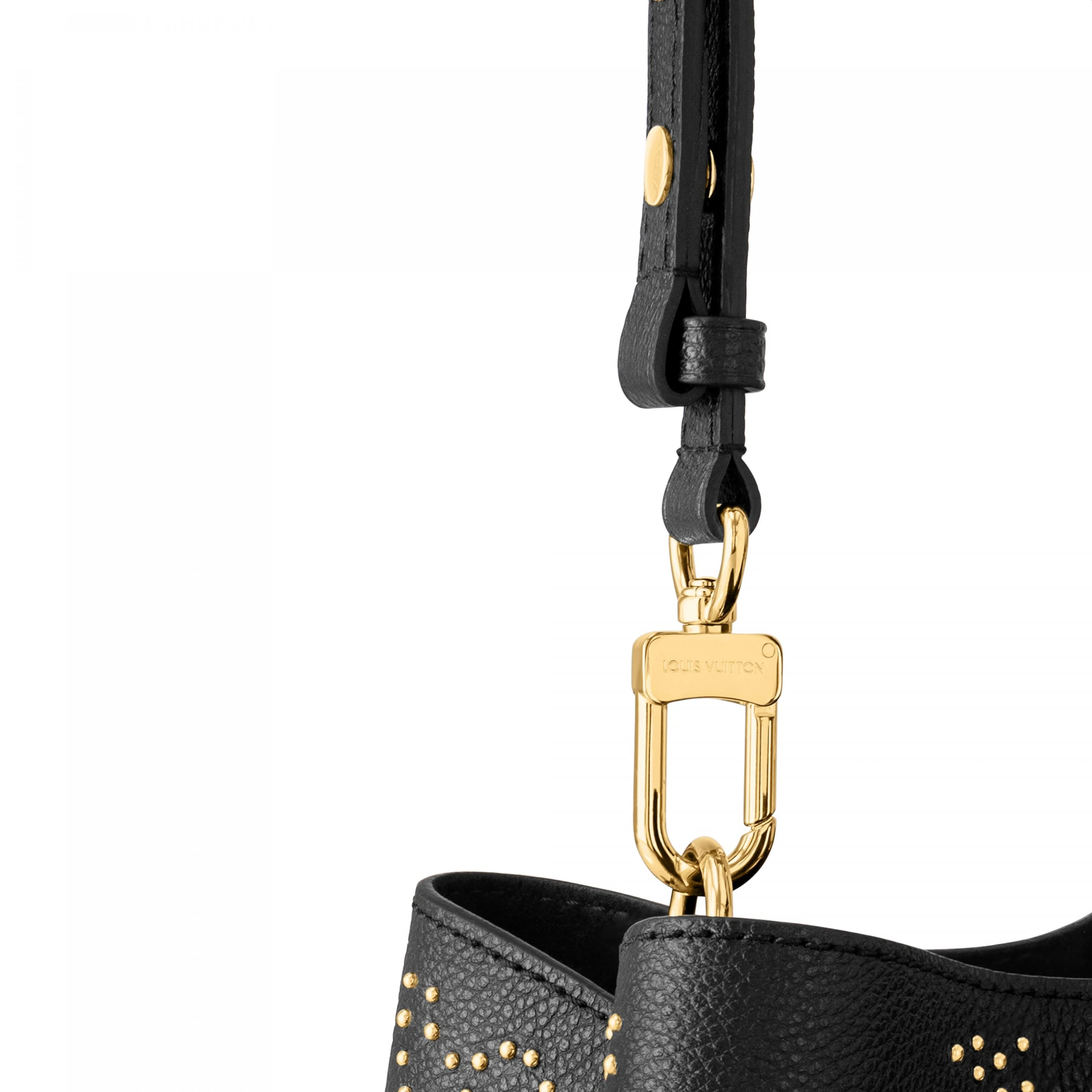 Replica bag Louis Vuitton M46734 Néonoé BB Black Monogram Empreinte Studs
