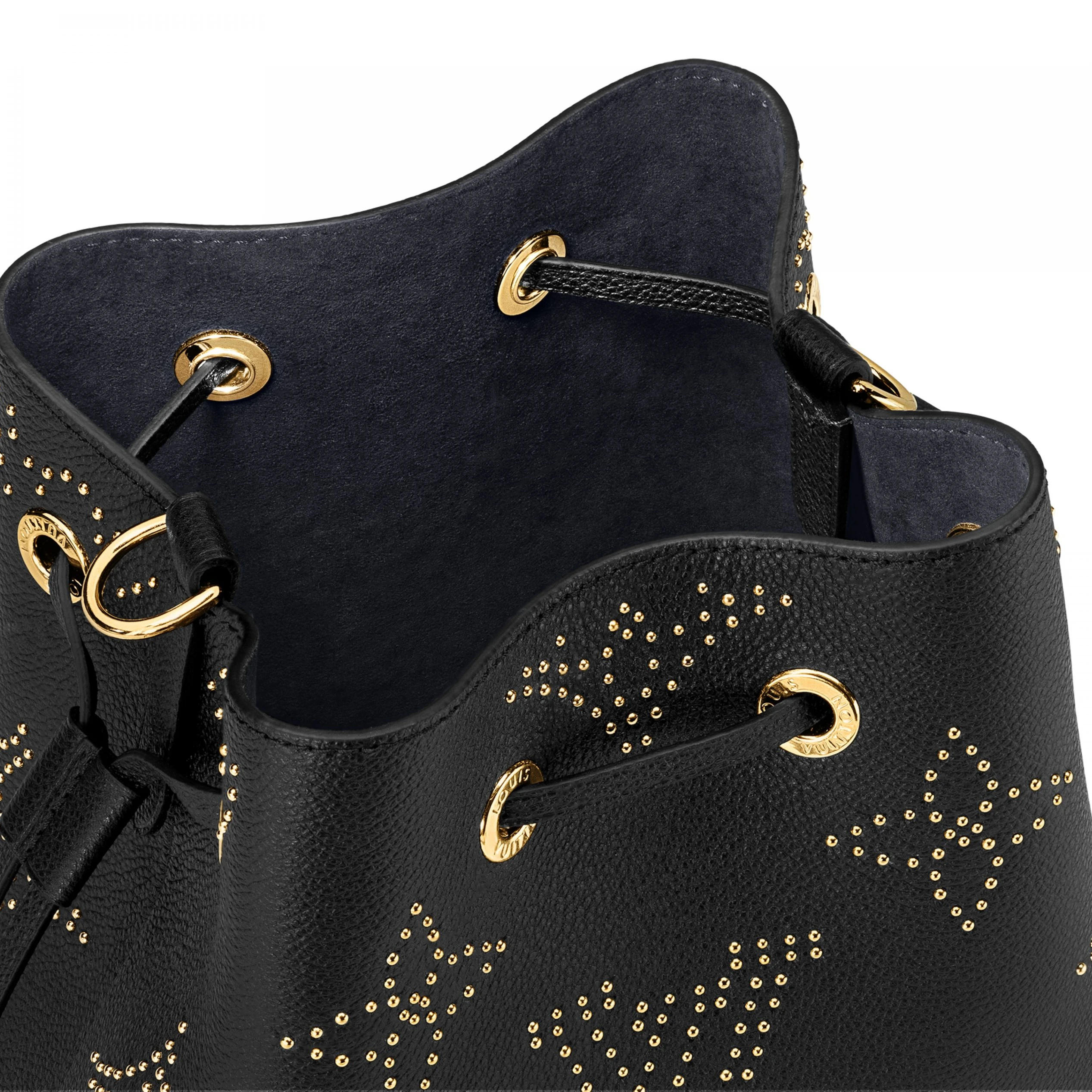 Replica bag Louis Vuitton M46734 Néonoé BB Black Monogram Empreinte Studs