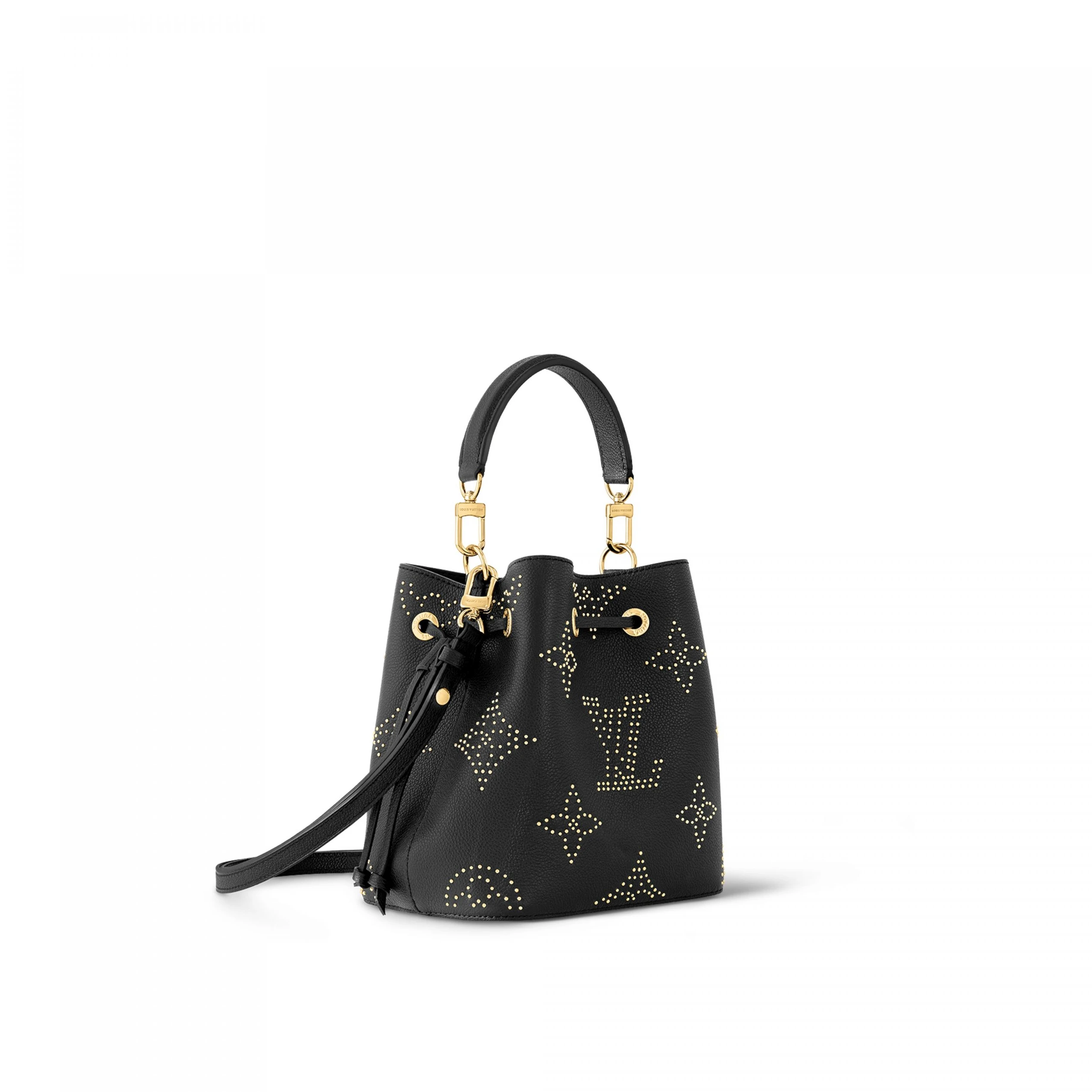 Replica bag Louis Vuitton M46734 Néonoé BB Black Monogram Empreinte Studs