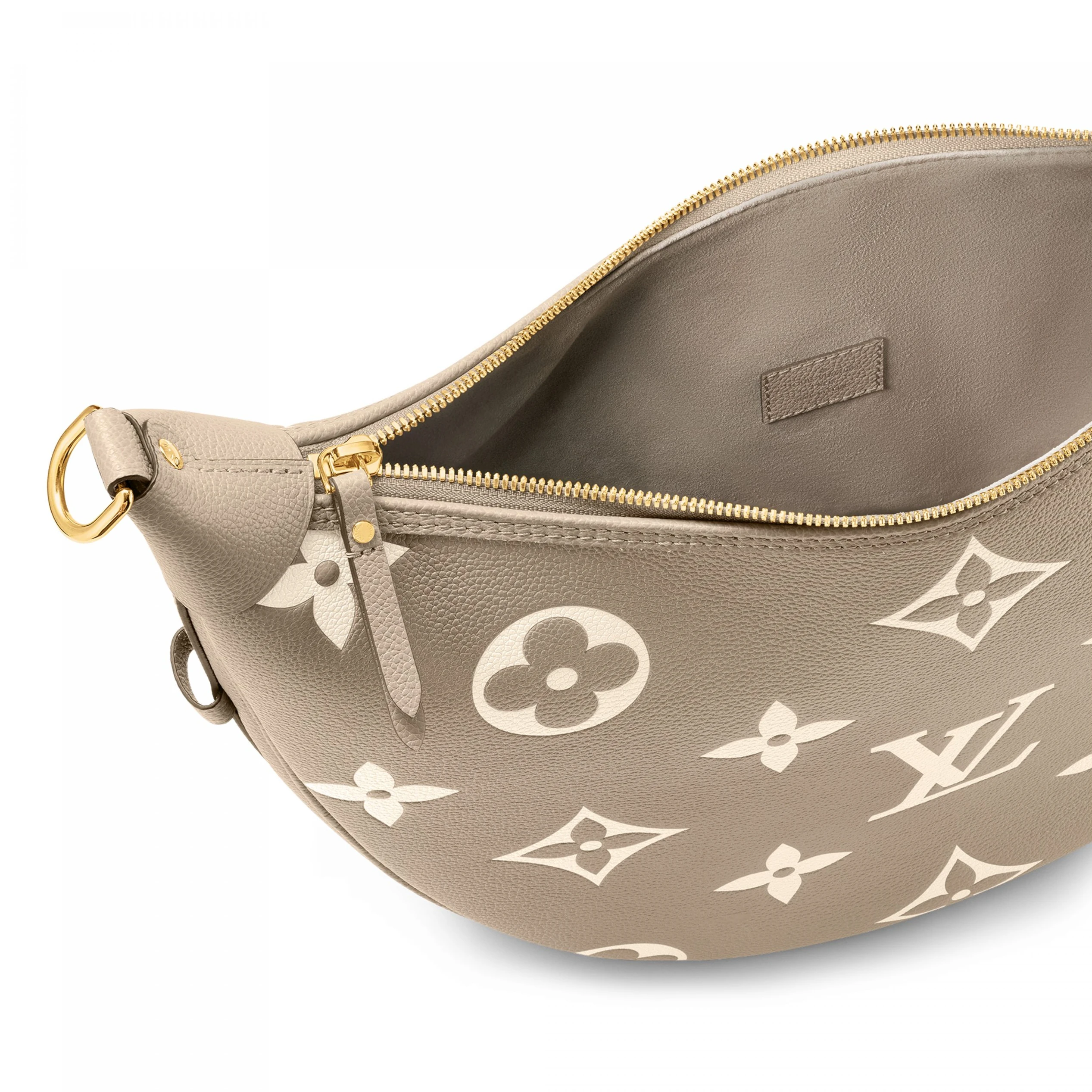 Lv belts replica Louis Vuitton M46738 Loop Hobo Dove Gray Cream