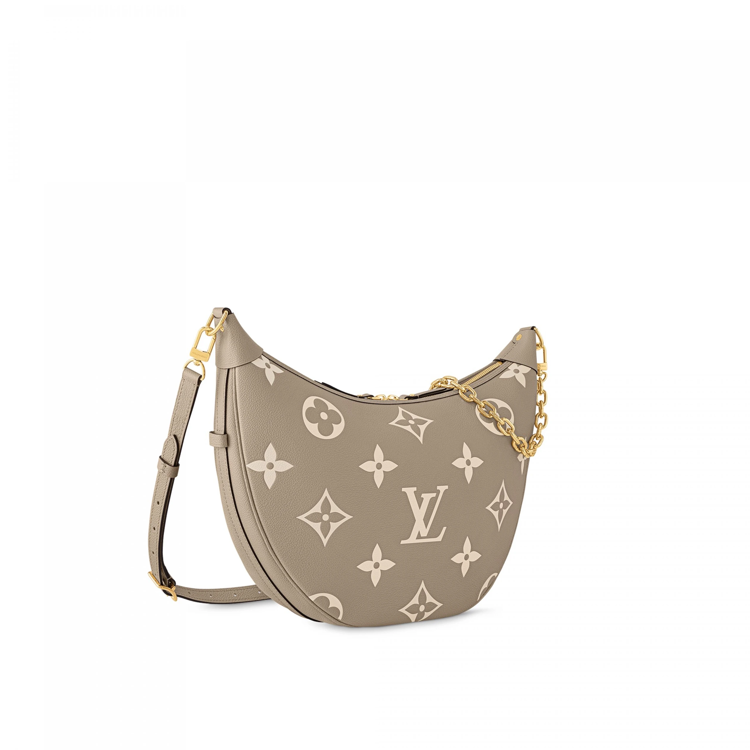 Lv belts replica Louis Vuitton M46738 Loop Hobo Dove Gray Cream