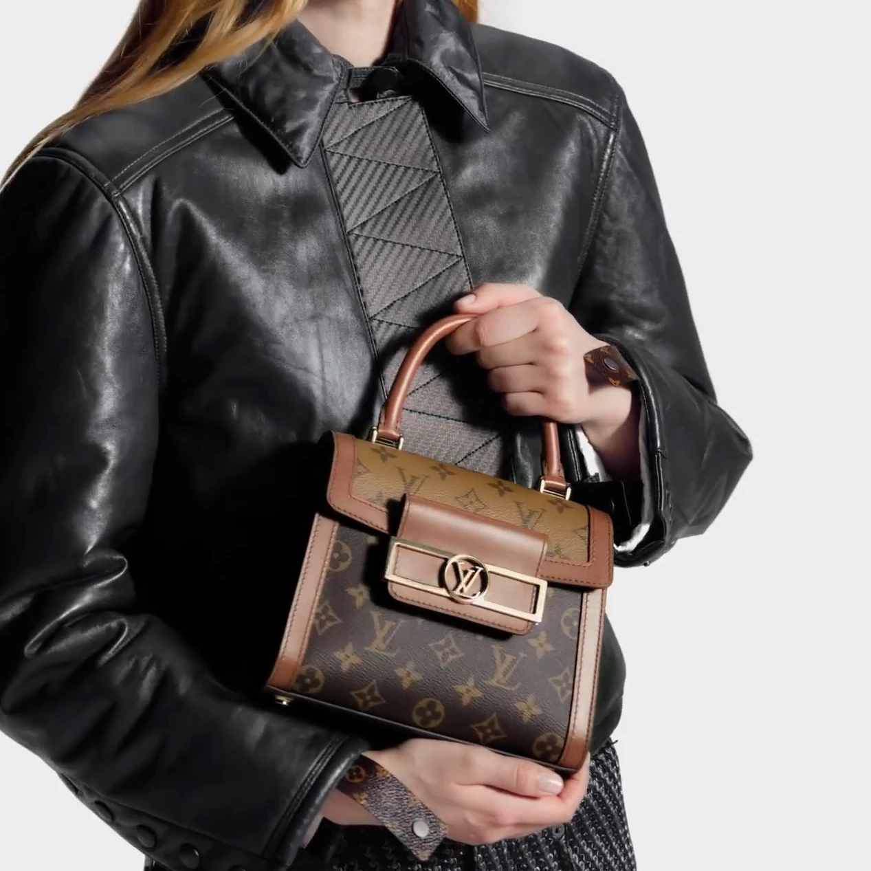 Replica bags Louis Vuitton M46751 Dauphine Capitale Monogram