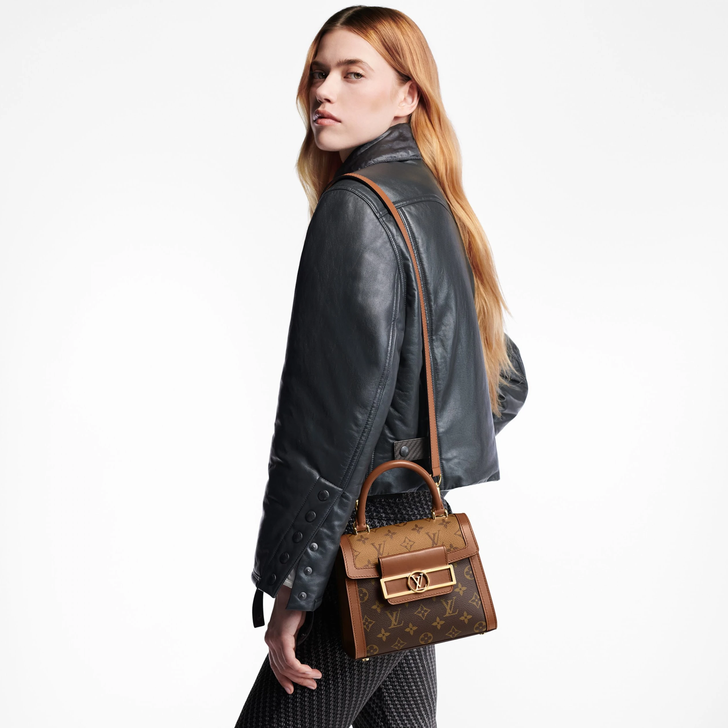 Replica bags Louis Vuitton M46751 Dauphine Capitale Monogram