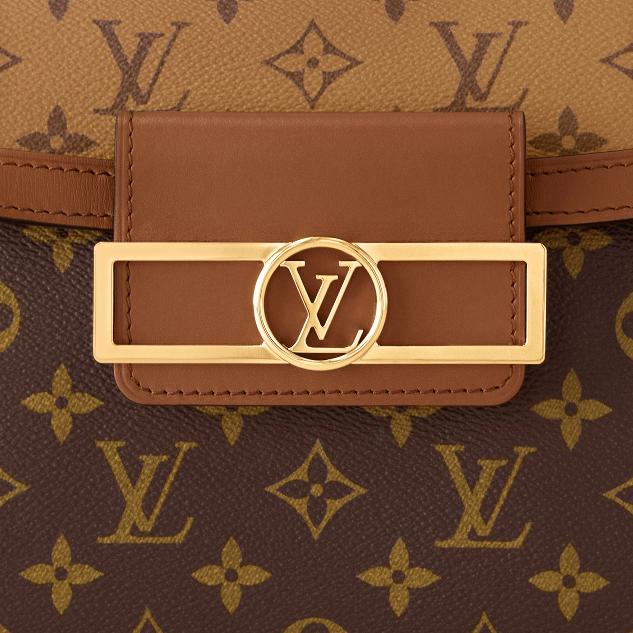 Replica bags Louis Vuitton M46751 Dauphine Capitale Monogram