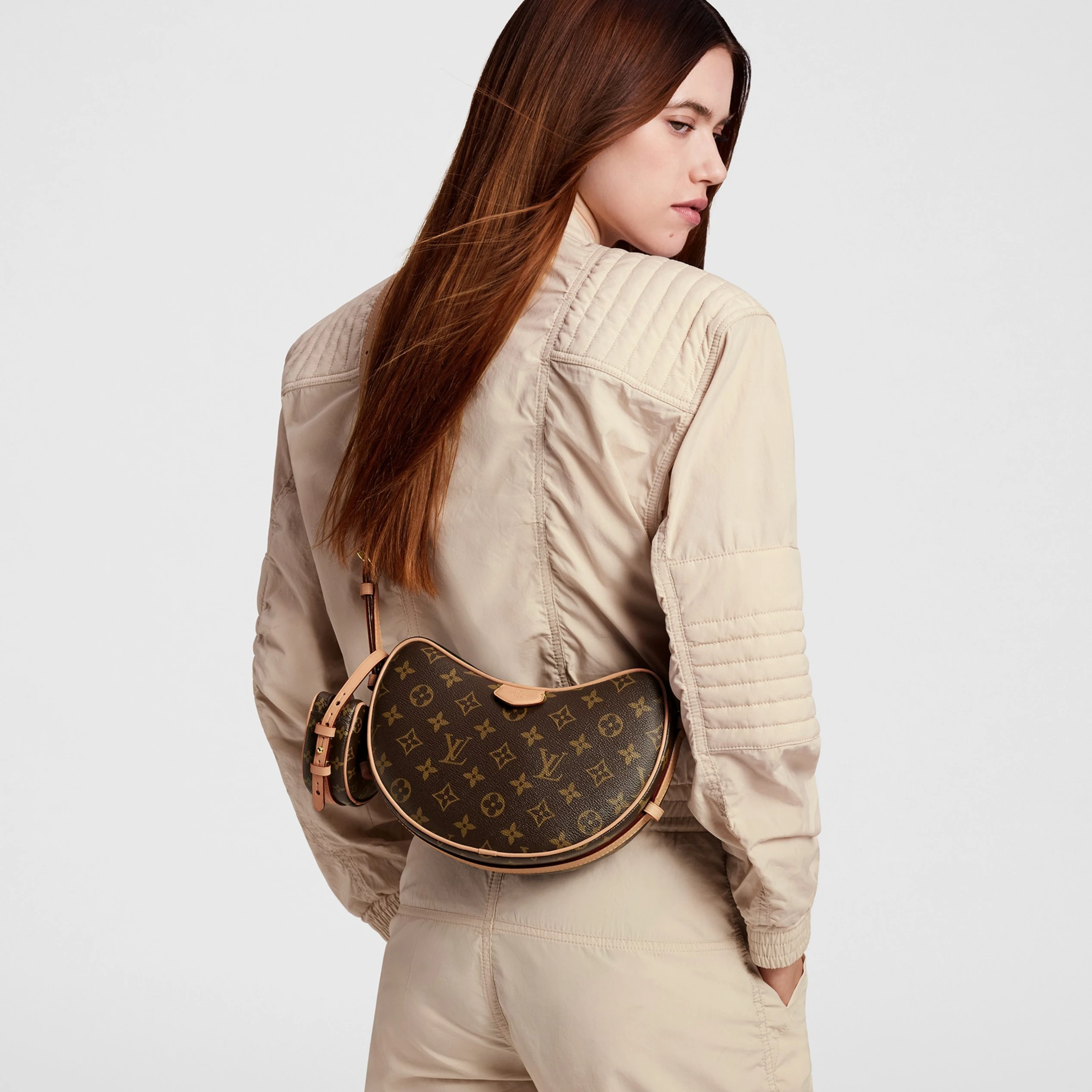 Replica bags Louis Vuitton M46828 Croissant MM Monogram