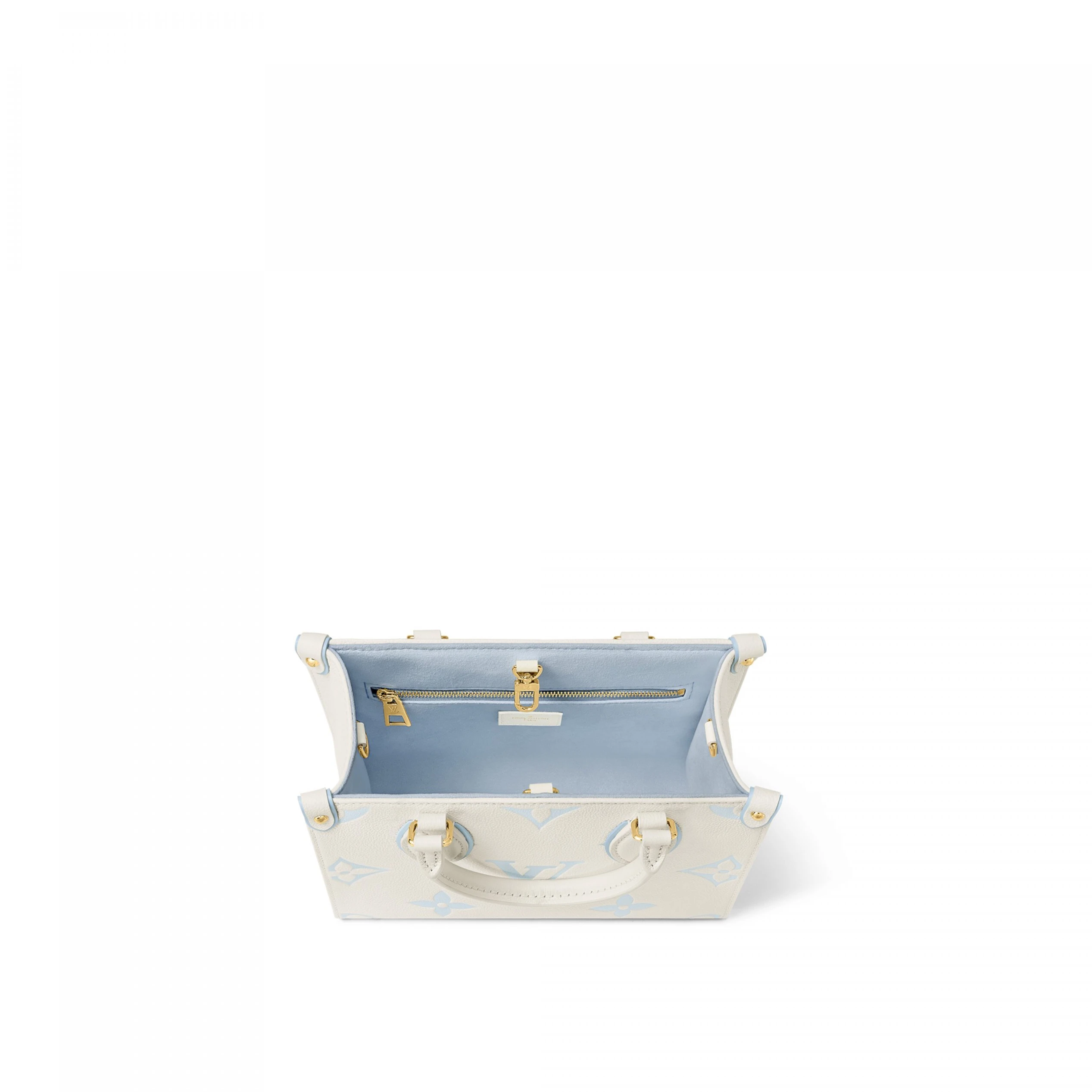 Replica bag Louis Vuitton M46833 OnTheGo PM Latte Candy Blue