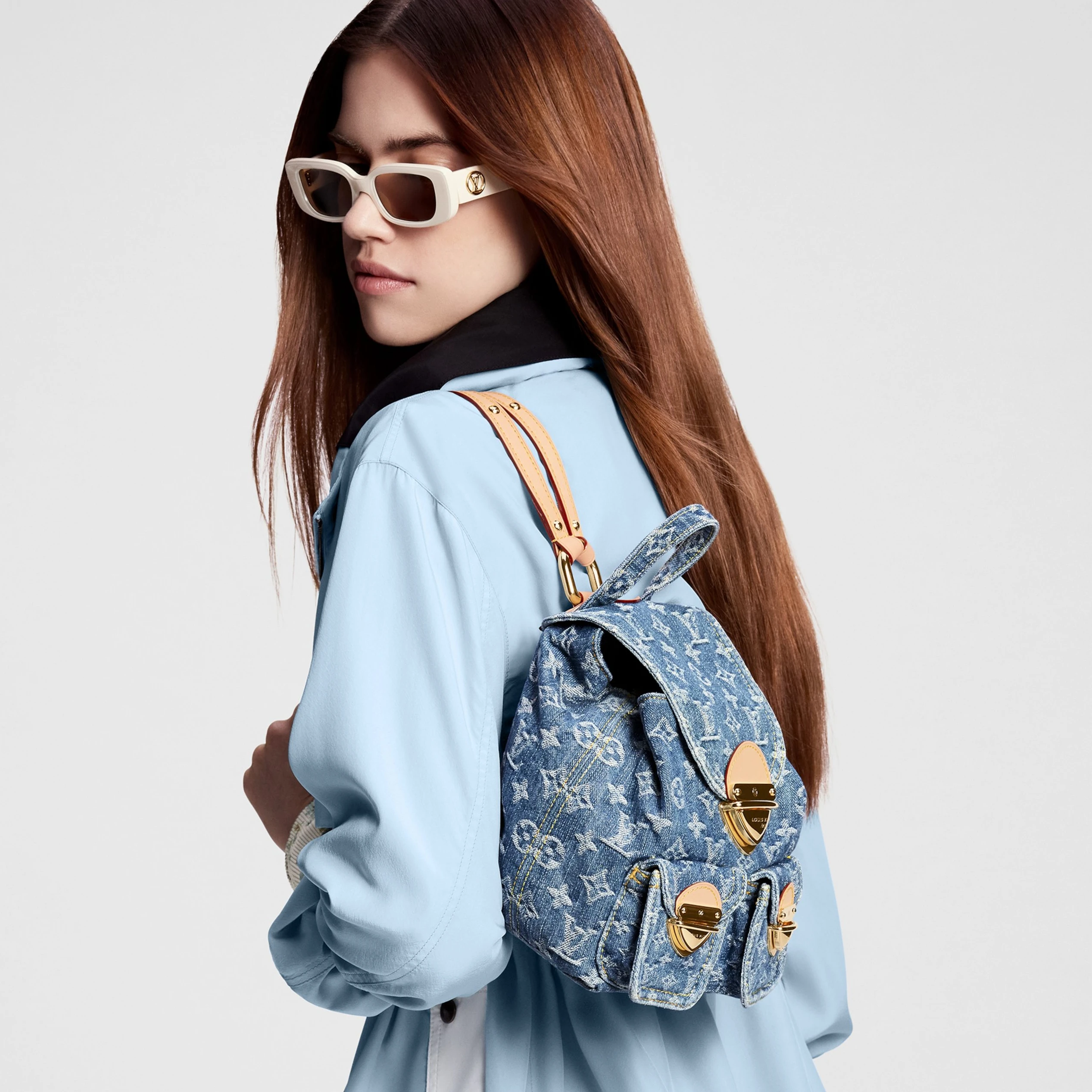 Replica bag Louis Vuitton M46836 Venice Denim Blue