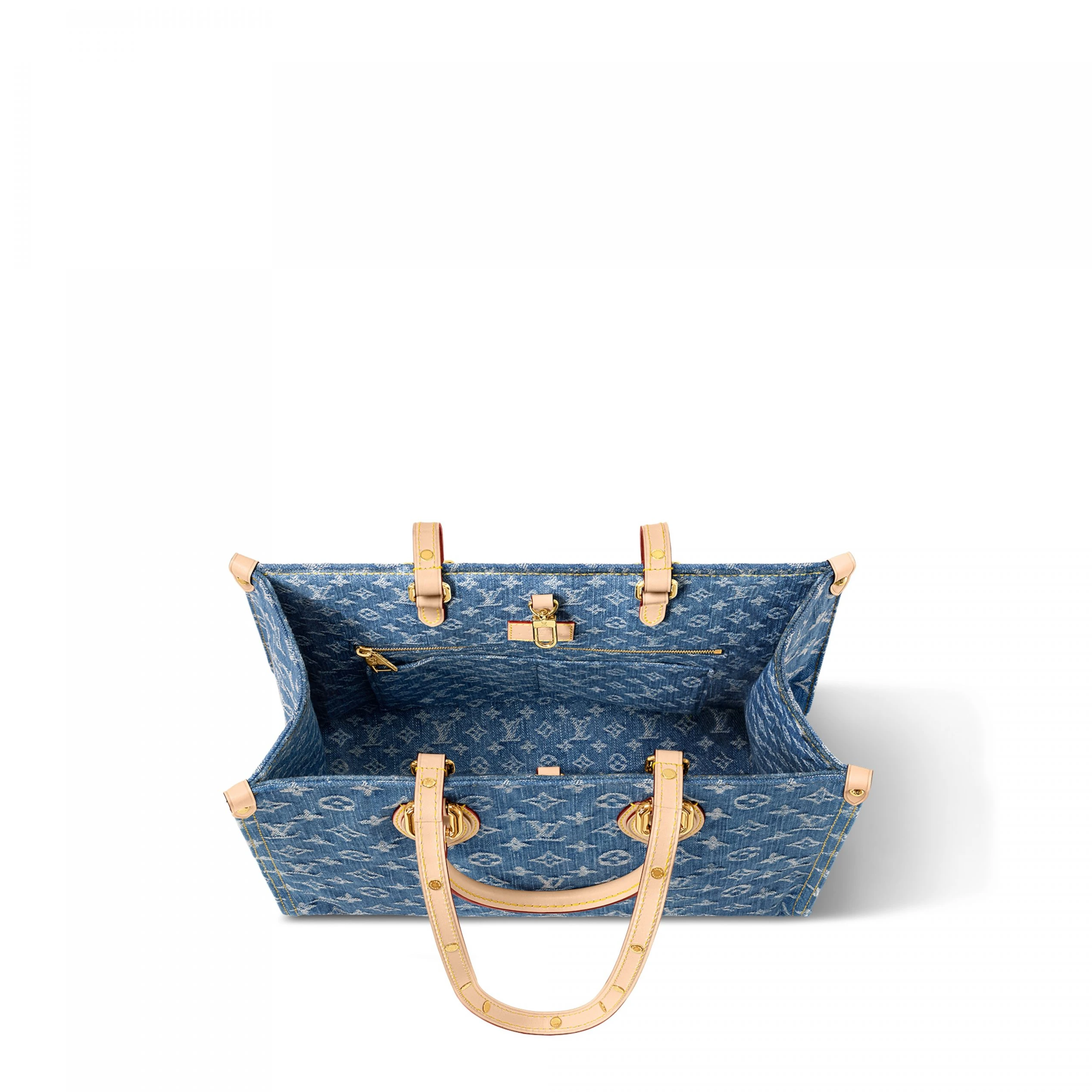 Mythick ru Louis Vuitton M46871 OnTheGo MM Denim Blue