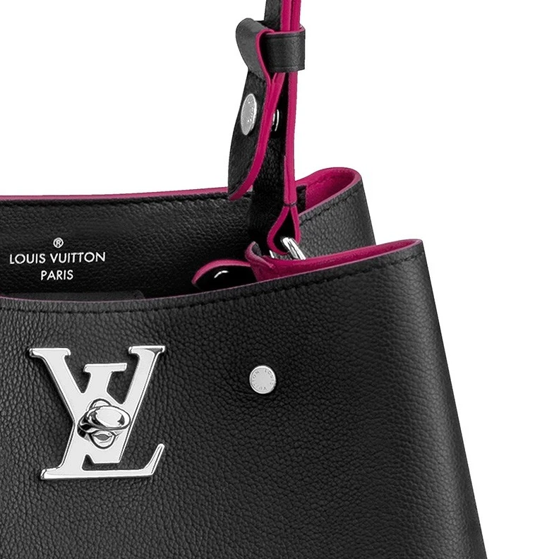 Replica bags lv Louis Vuitton M54677 Lockme Bucket