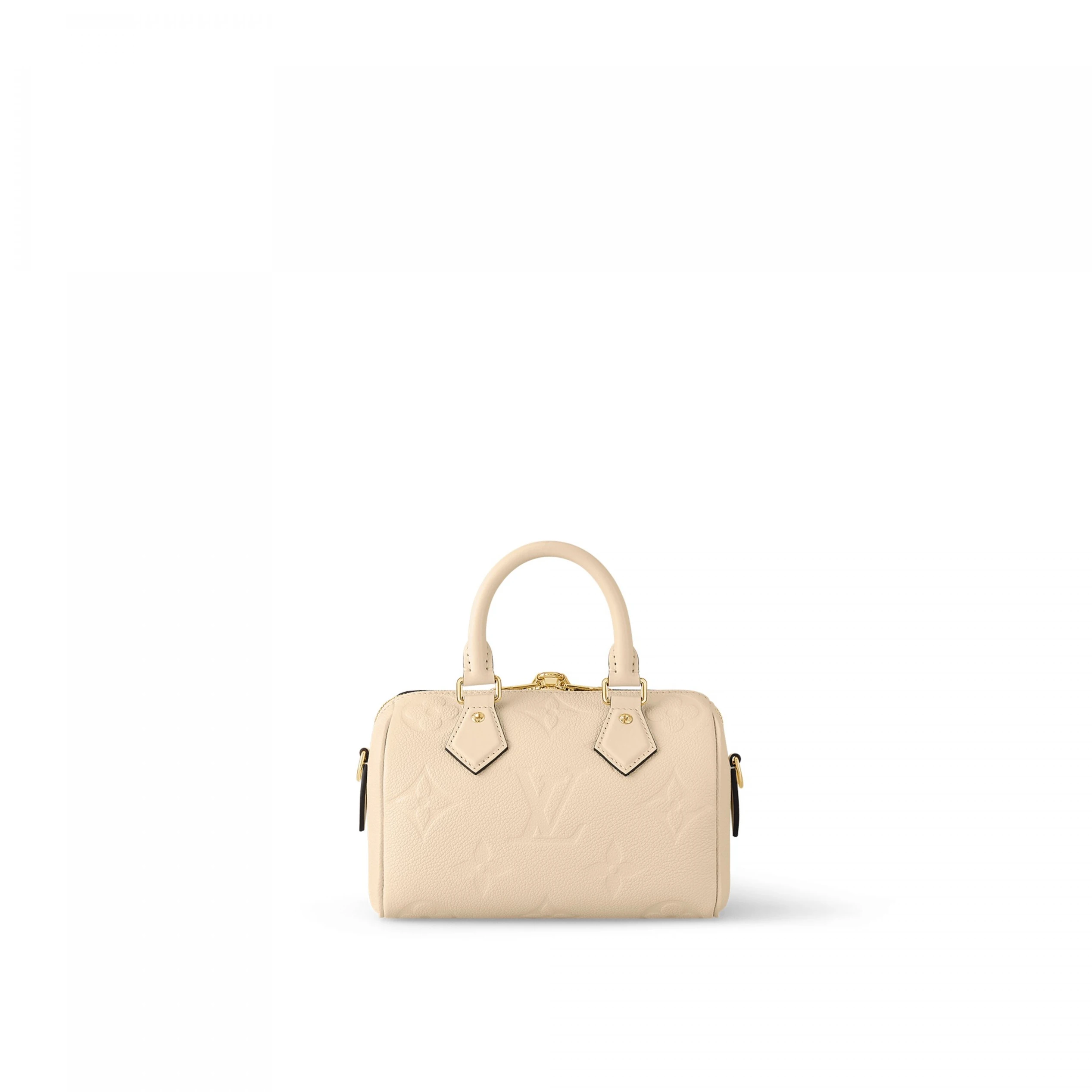 Replica bag Louis Vuitton M58954 Speedy Bandoulière 20 Monogram Empreinte Leather Crème Beige