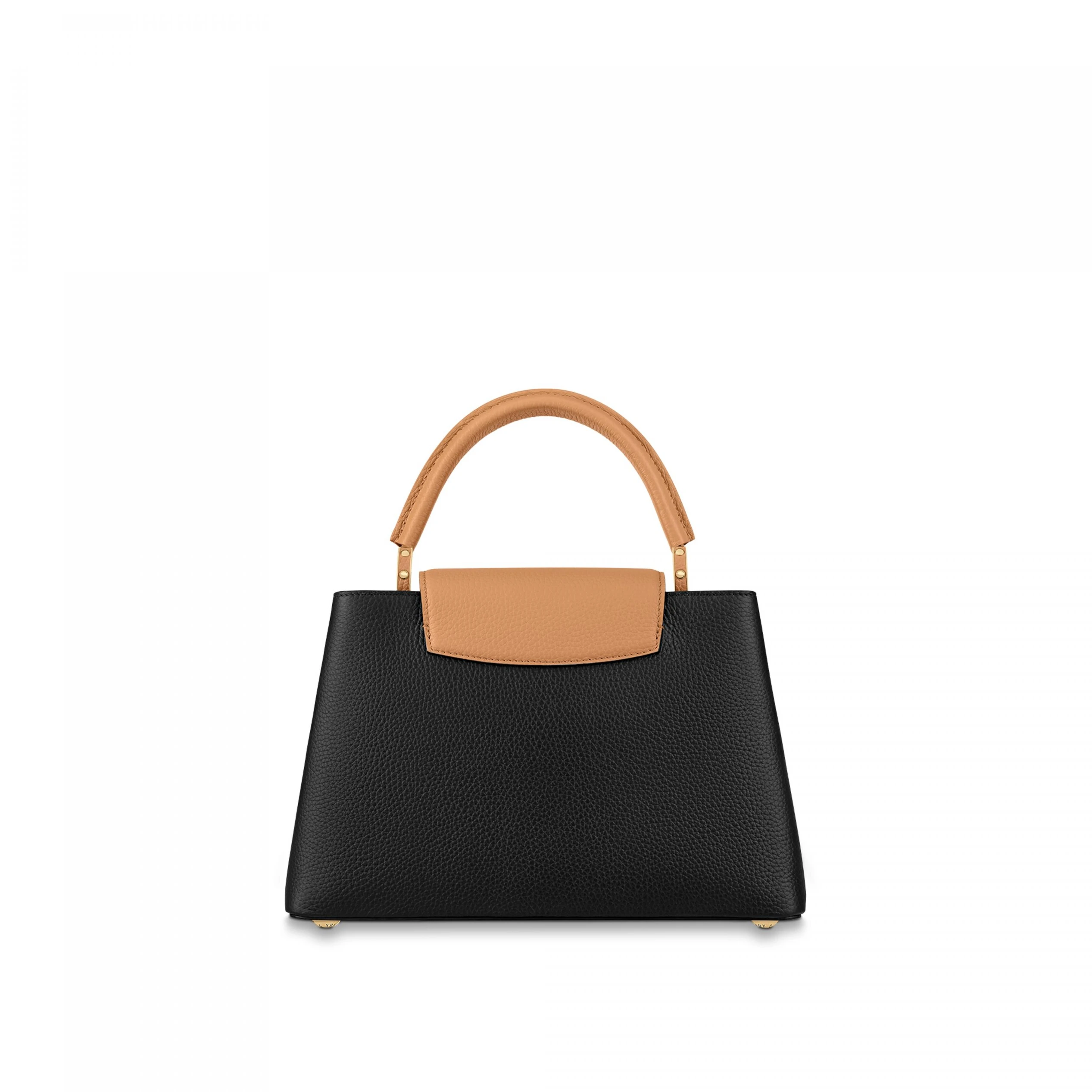 Replica bags Louis Vuitton M59466 Capucines PM Black Gold Arizona