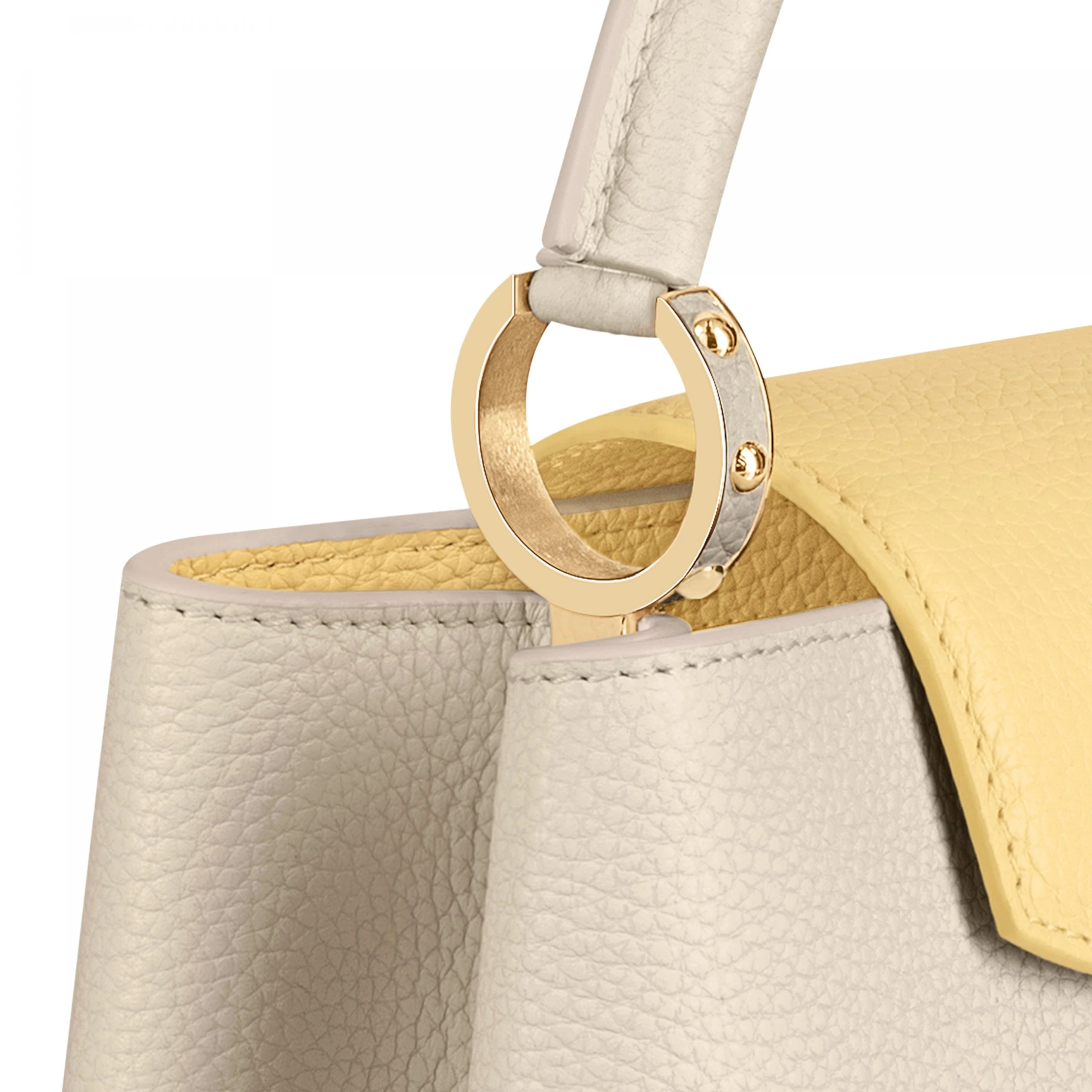 Replica bags lv Louis Vuitton M59883 Capucines MM Cream