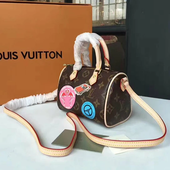 Replica bag Louis Vuitton M62208 Nano Speedy Crossbody Bag Monogram Canvas