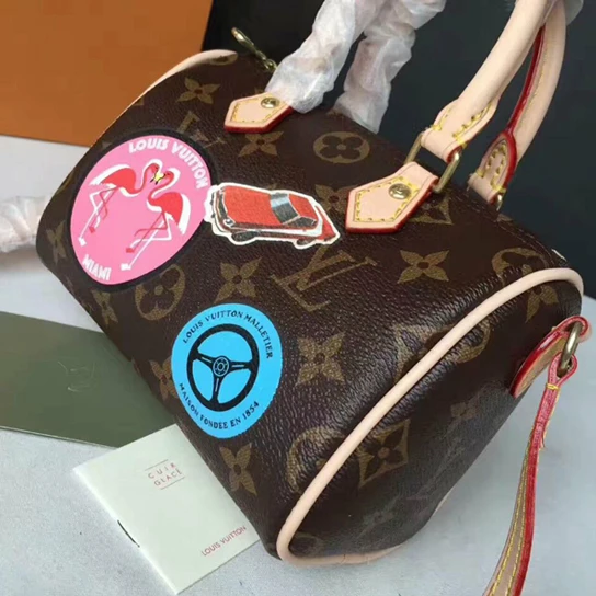 Replica bag Louis Vuitton M62208 Nano Speedy Crossbody Bag Monogram Canvas