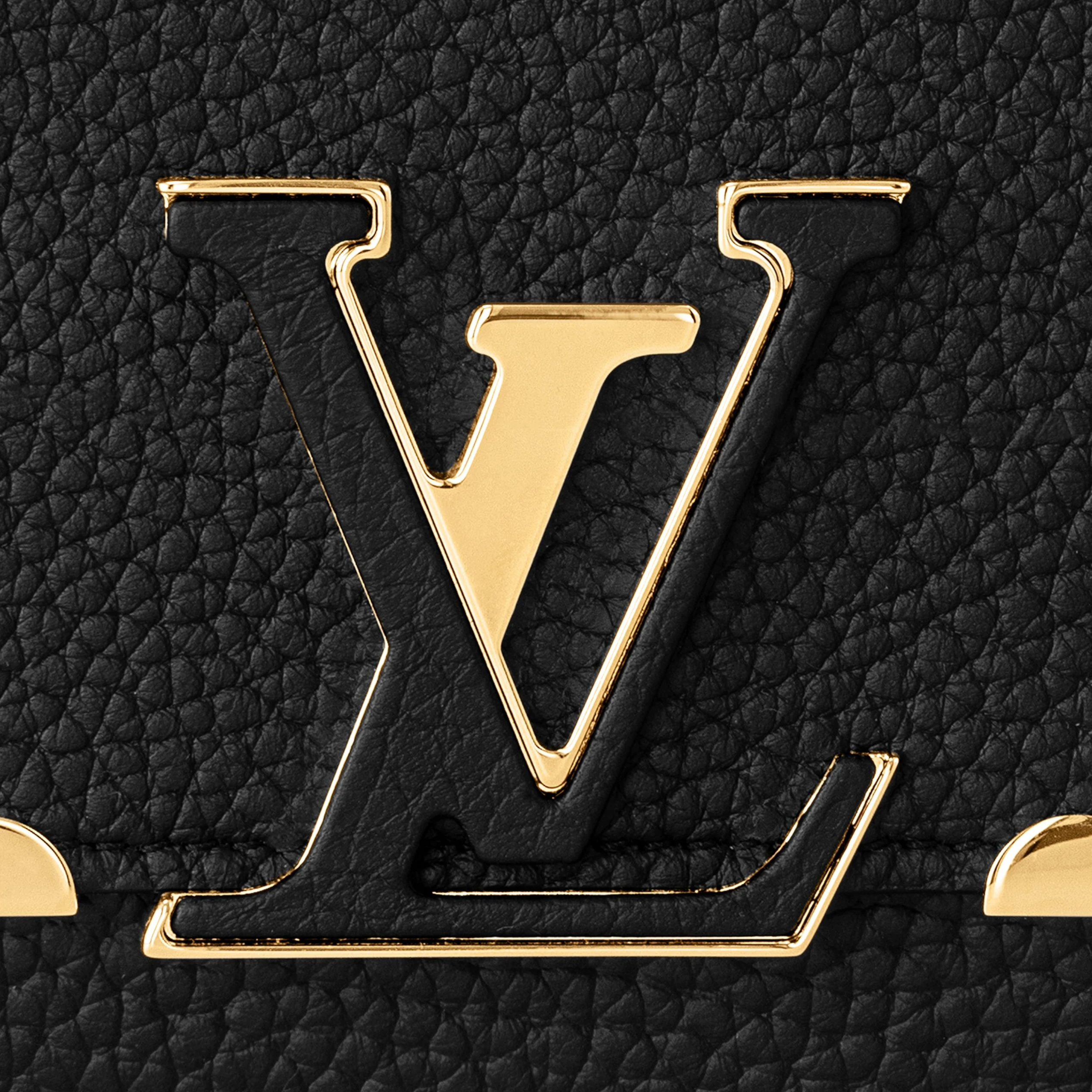 Replica bags lv Louis Vuitton M64551 Capucines Wallet Black