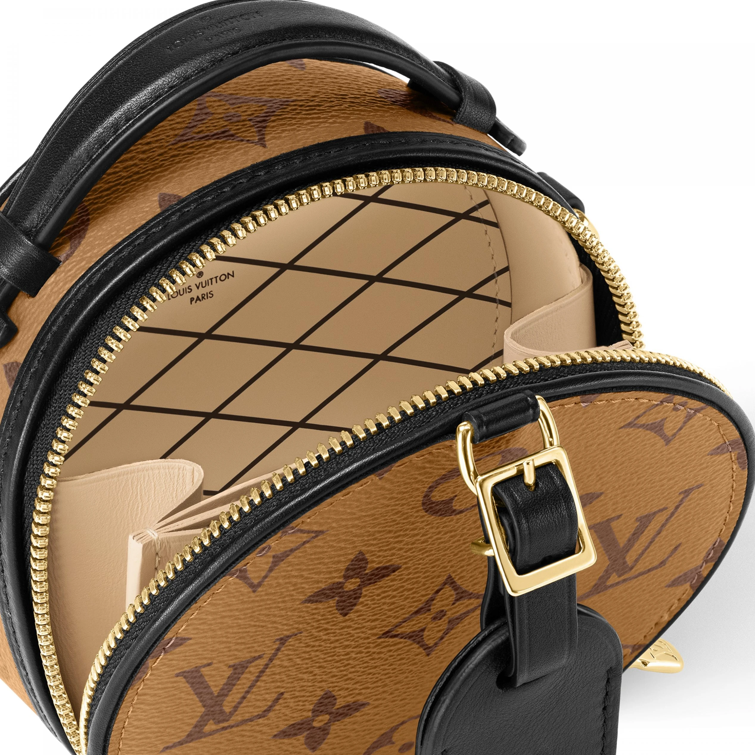 Louis vuitton locations Louis Vuitton M68276 Mini Boite Chapeau Monogram Reverse