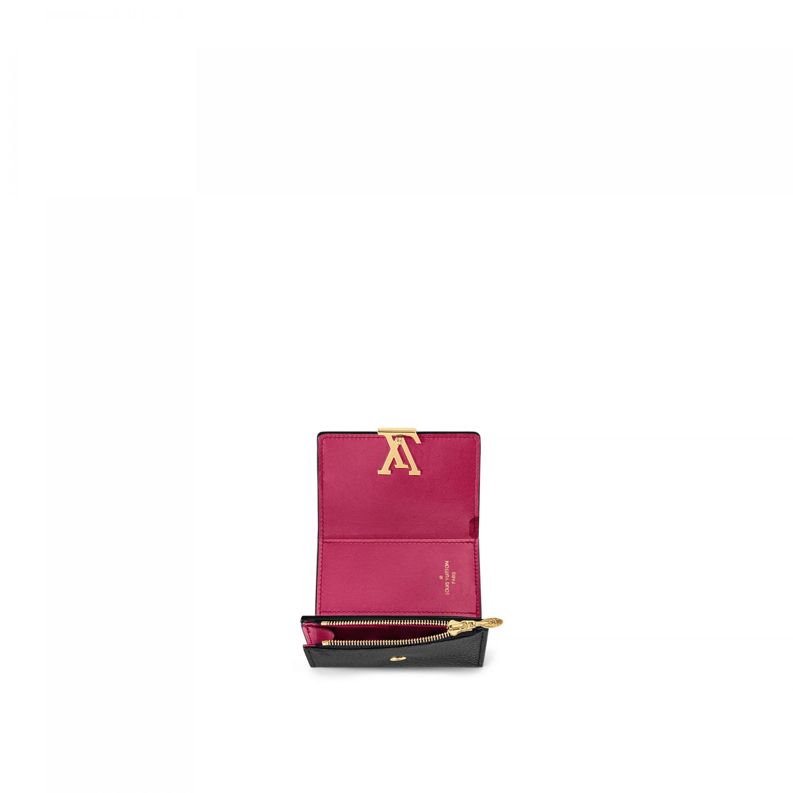 Top lv Louis Vuitton M68587 Capucines XS Wallet Black