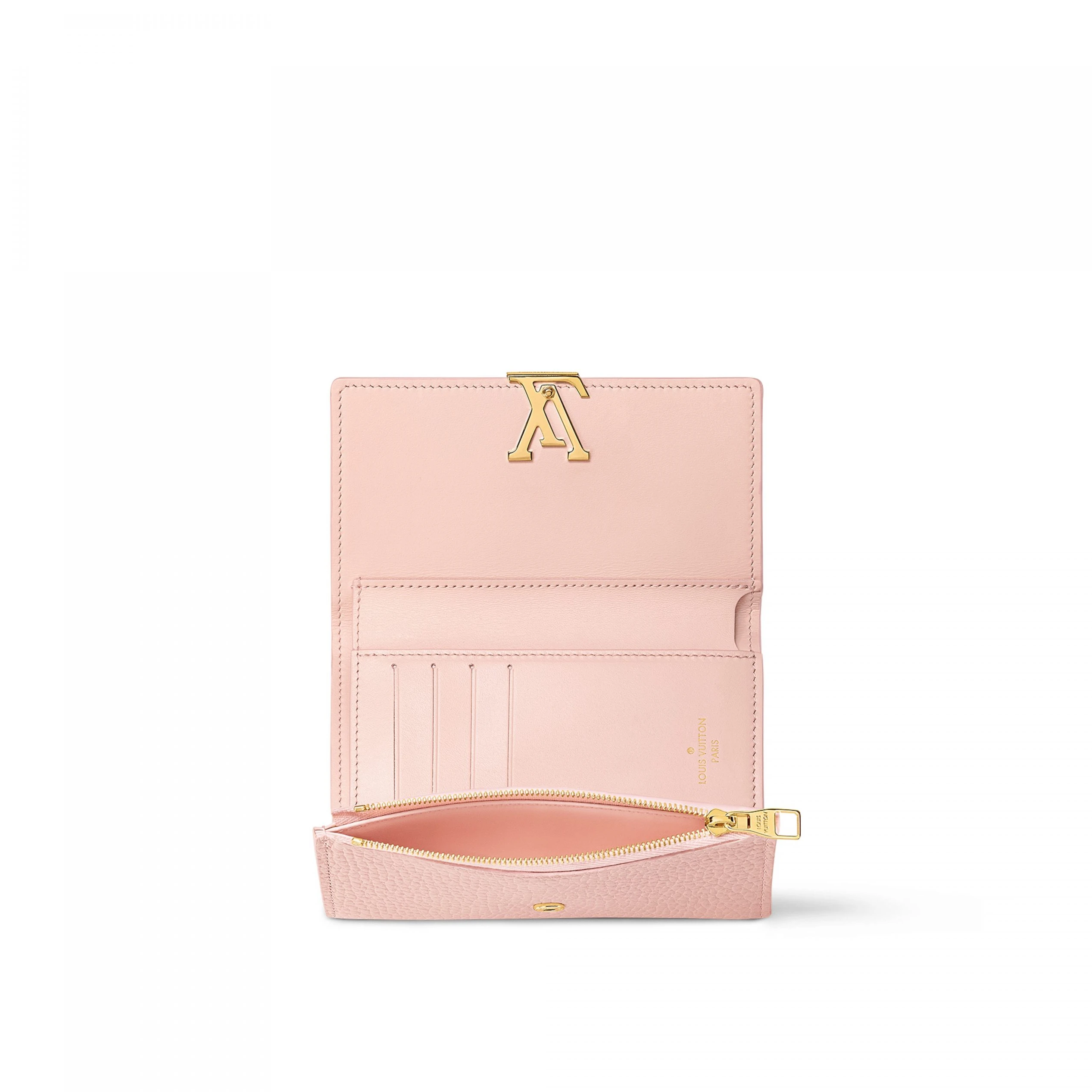 Lv belts replica Louis Vuitton M82361 Capucines Compact Wallet Rose Jasmine