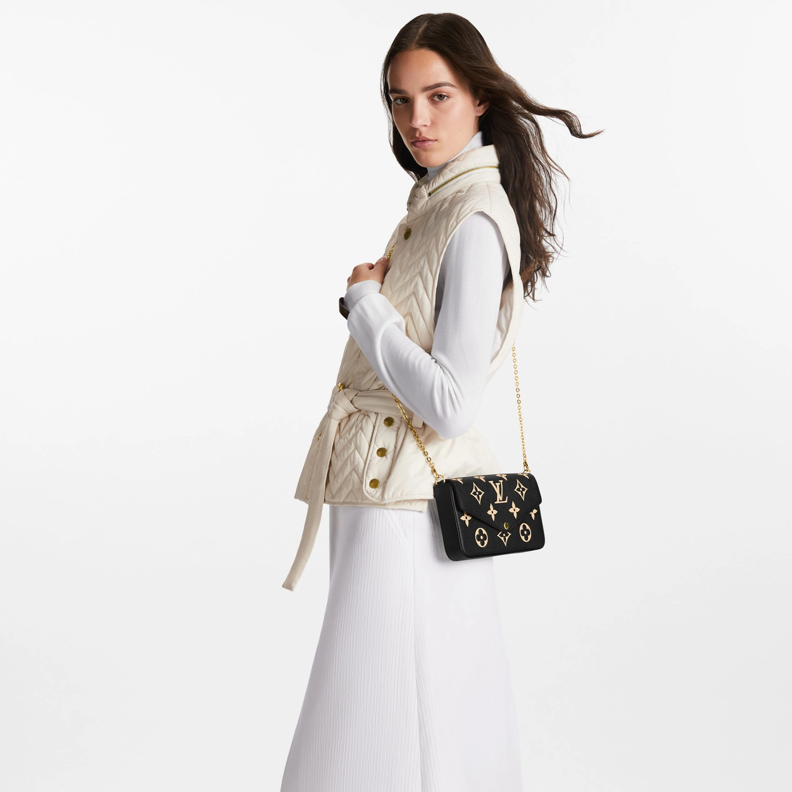 Mythick.ru Louis Vuitton M82479 Félicie Pochette Black