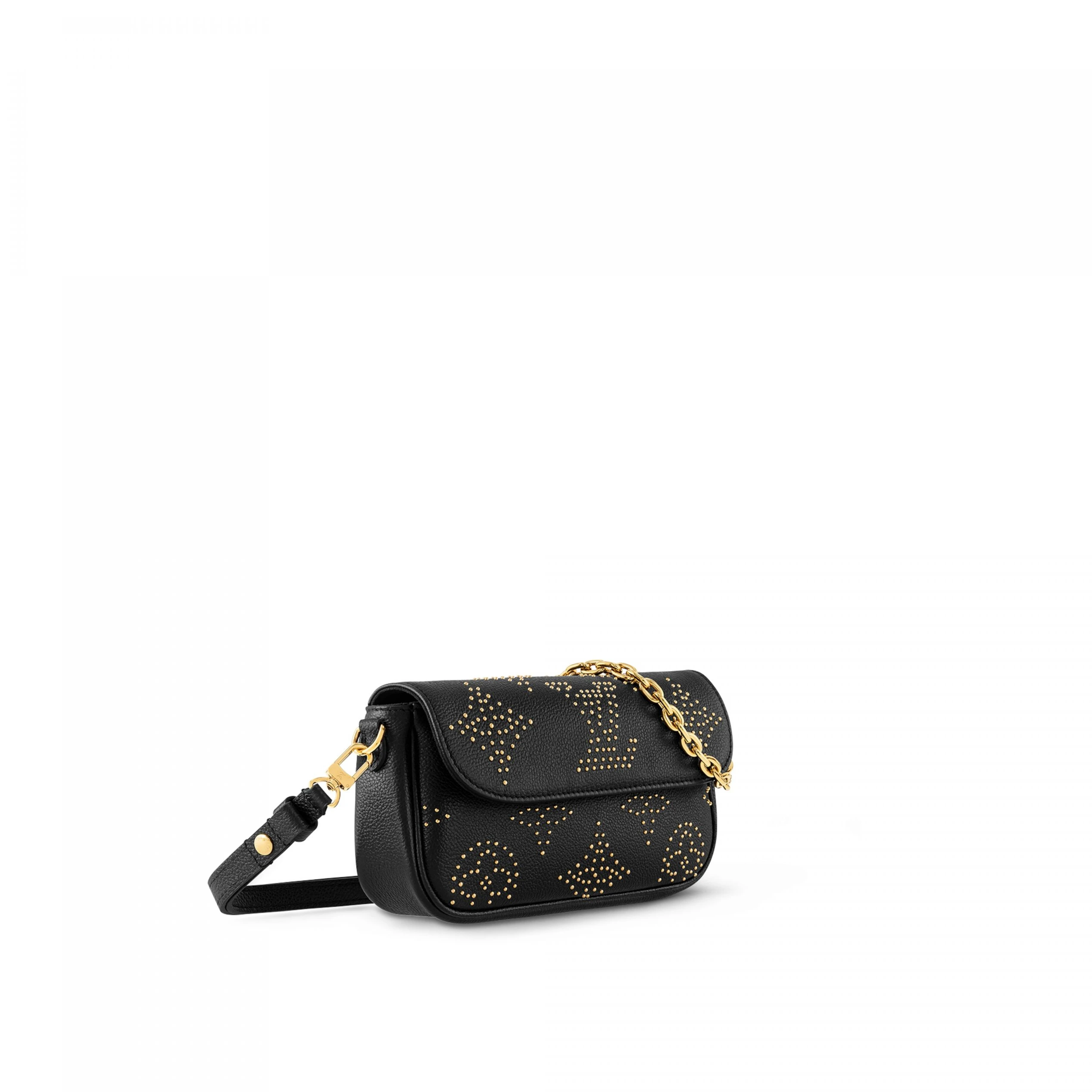 Top lv Louis Vuitton M82653 Wallet On Chain Lily Black